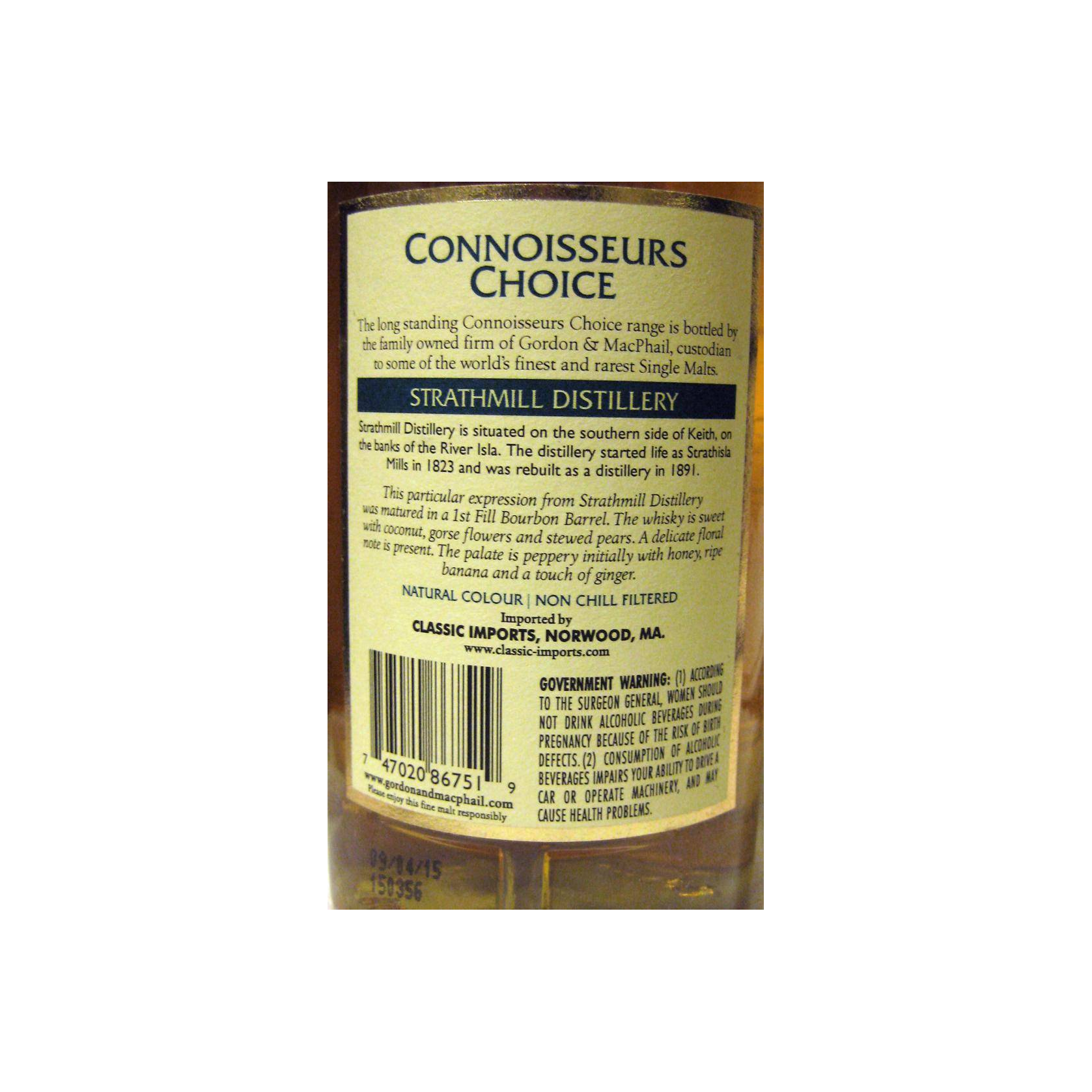 Strathmill Connoisseurs Choice 10 Years Single Malt Whisky 2