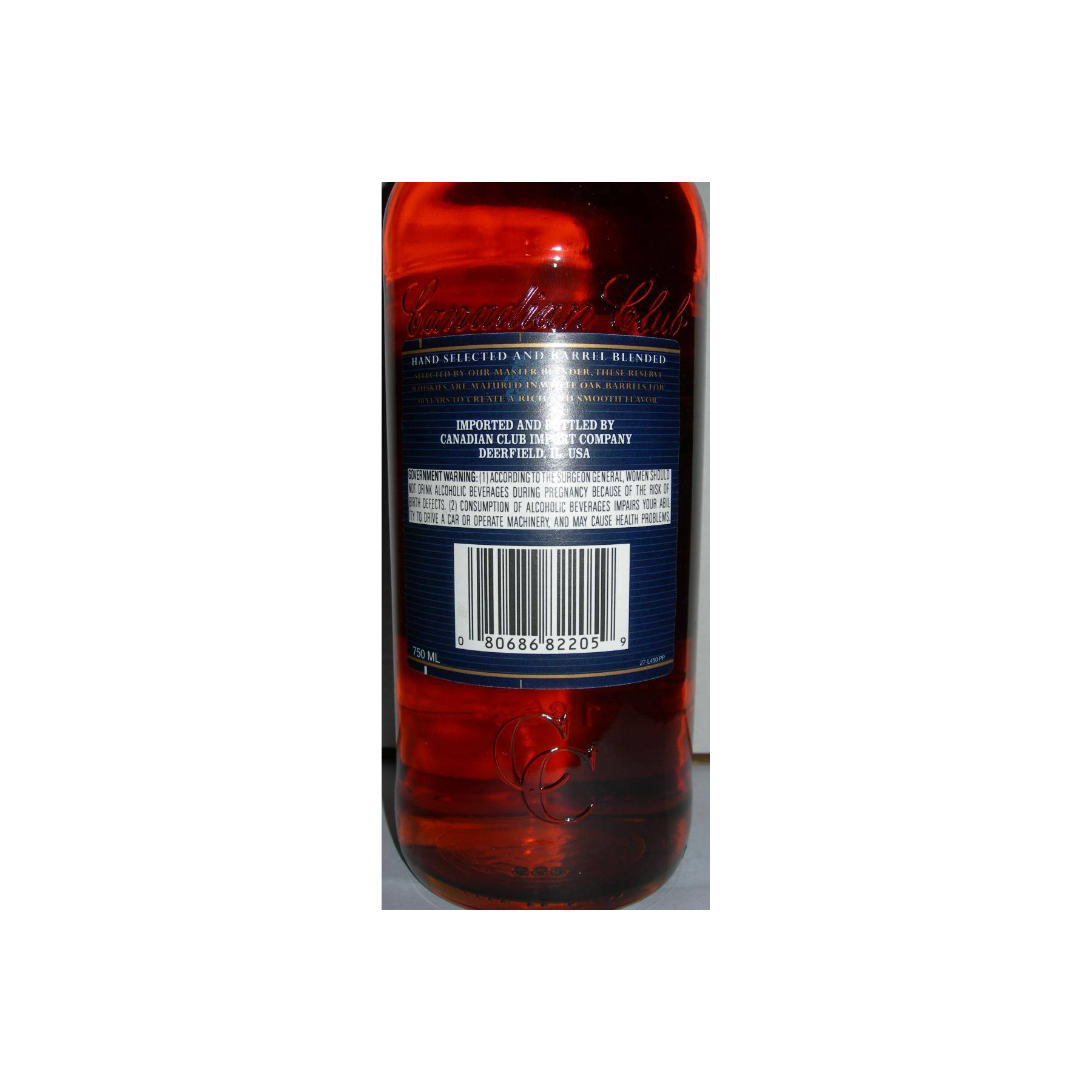 Canadian Club Reserve 10 Years Blended Whisky 2