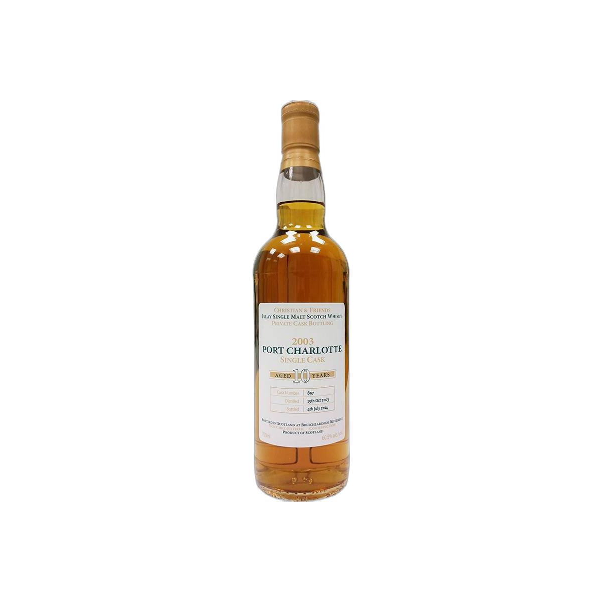 Bruichladdich 2003 10 Years Single Malt Whisky