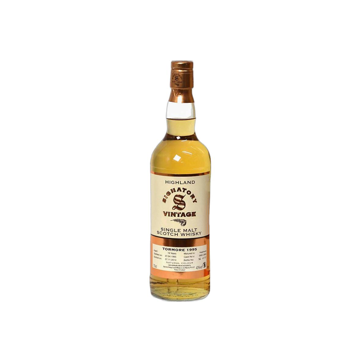 Tormore Vintage Collection 1995 19 Years Single Malt Whisky