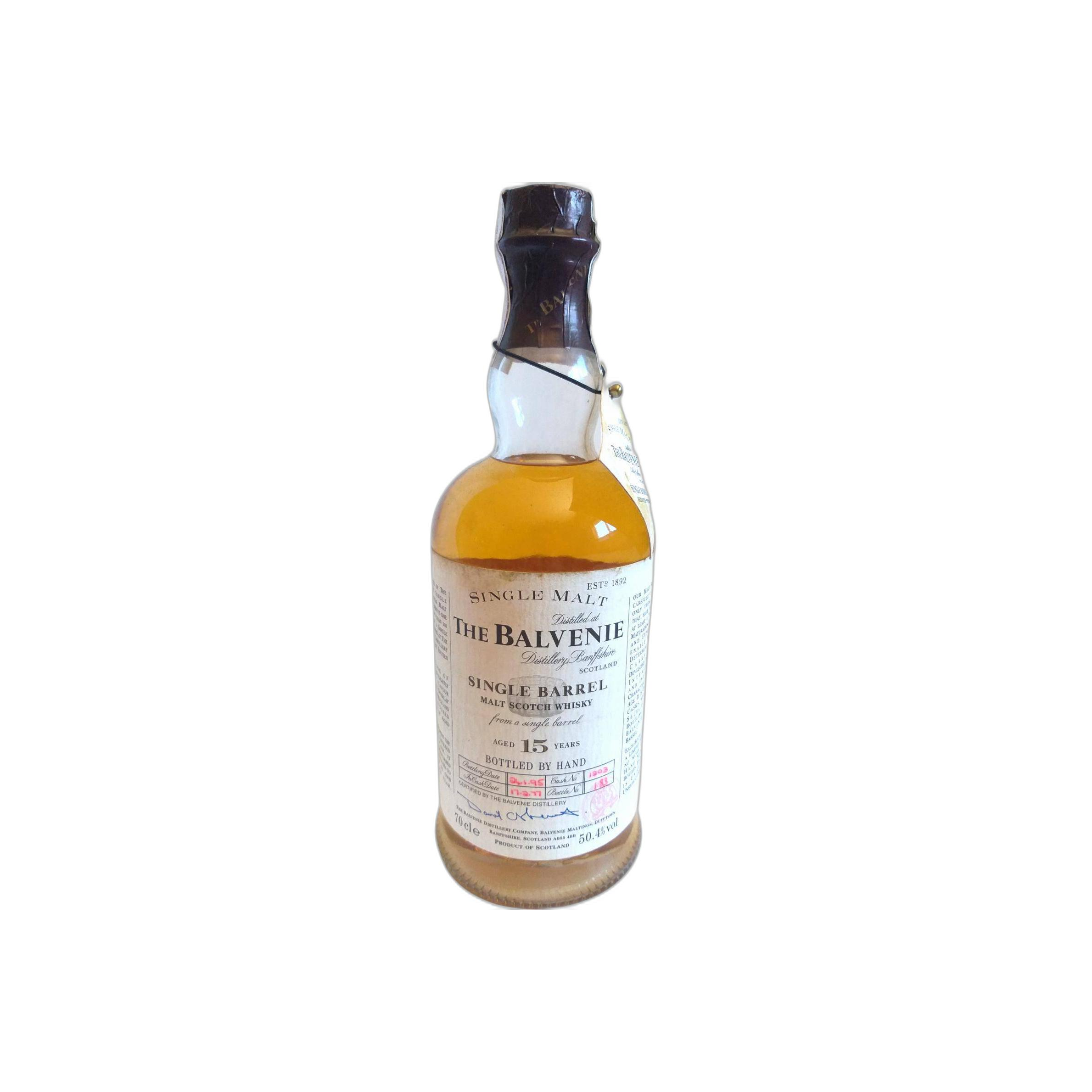The Balvenie Single Cask 1977 15 Years Single Malt Whisky