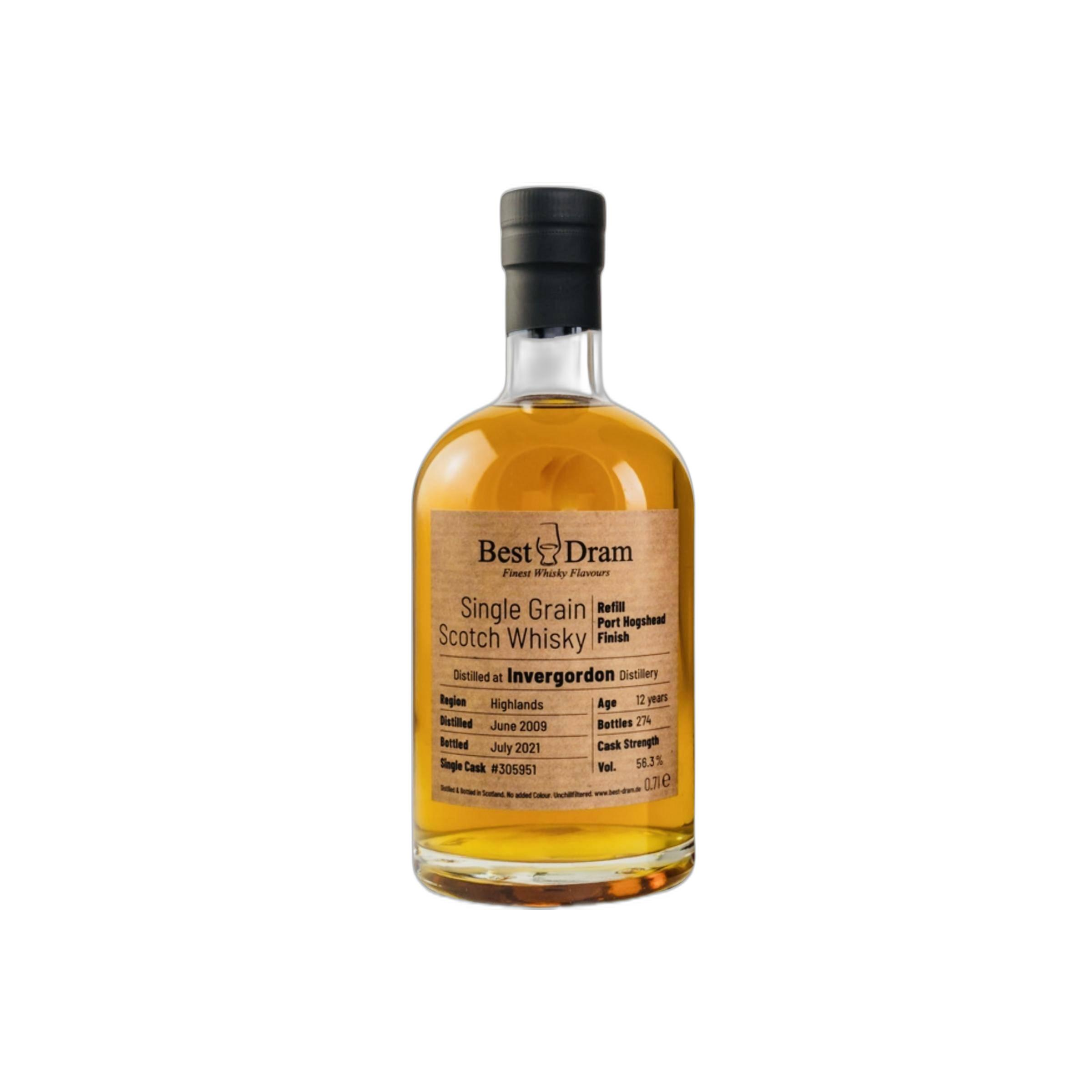 Invergordon 2009 12 Years Single Grain Whisky