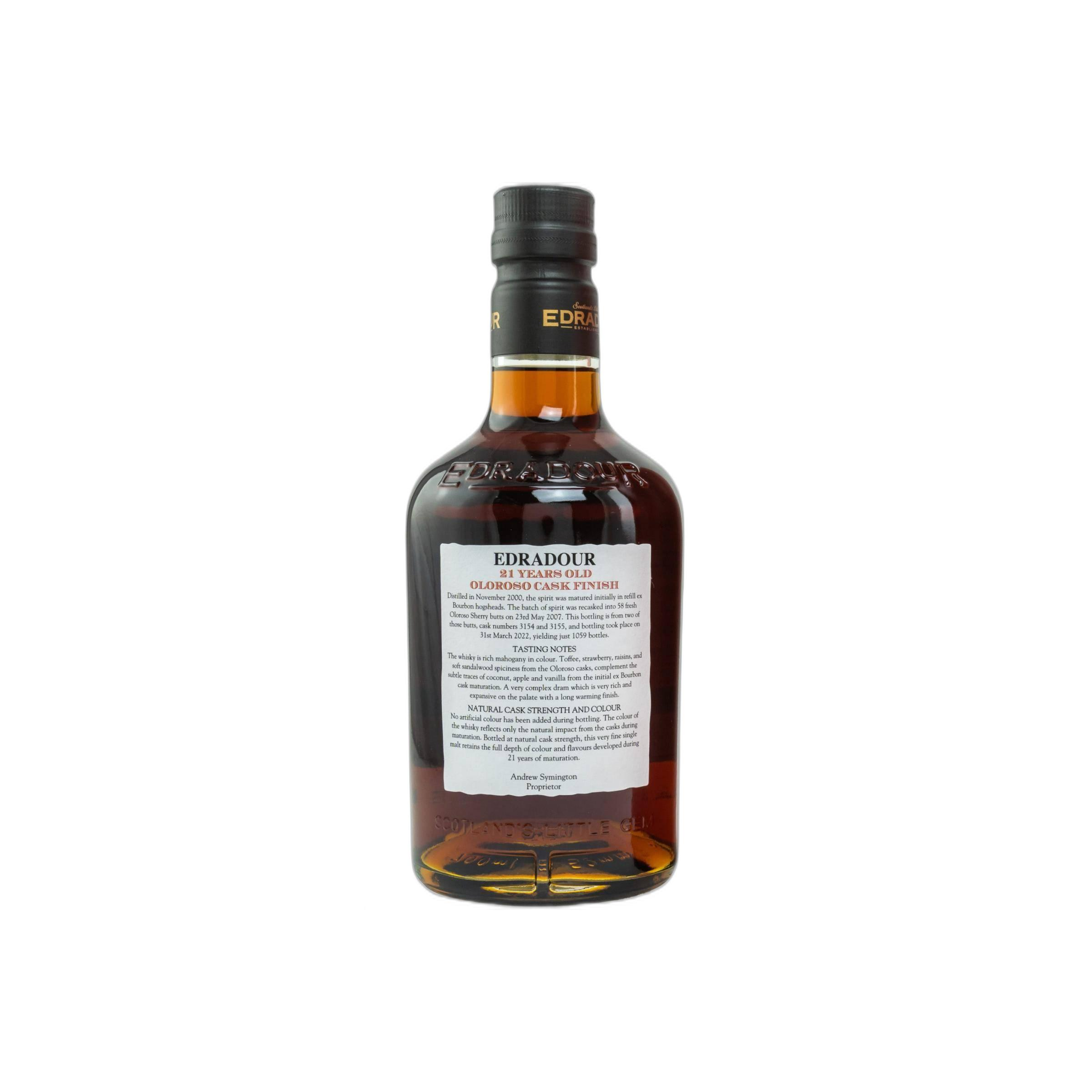 Edradour 2000 21 Years Single Malt Whisky 2
