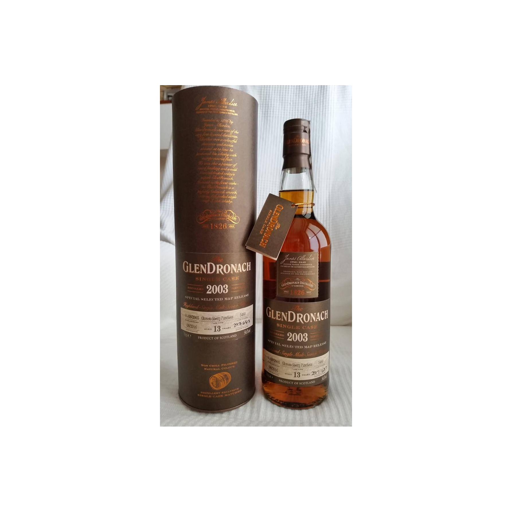 GlenDronach Single Cask 2003 13 Years Single Malt Whisky 3