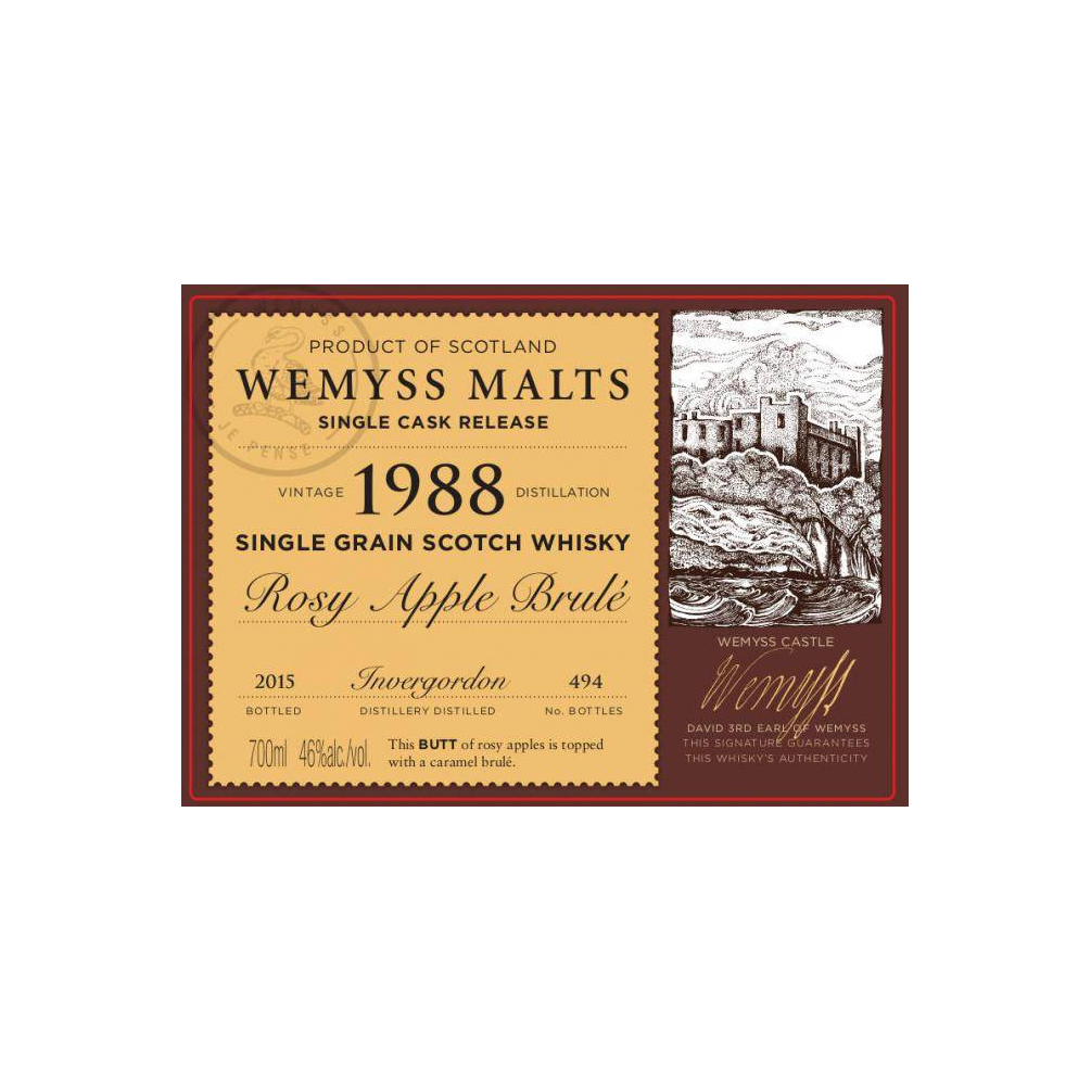 Invergordon 1988 27 Years Single Grain Whisky 2