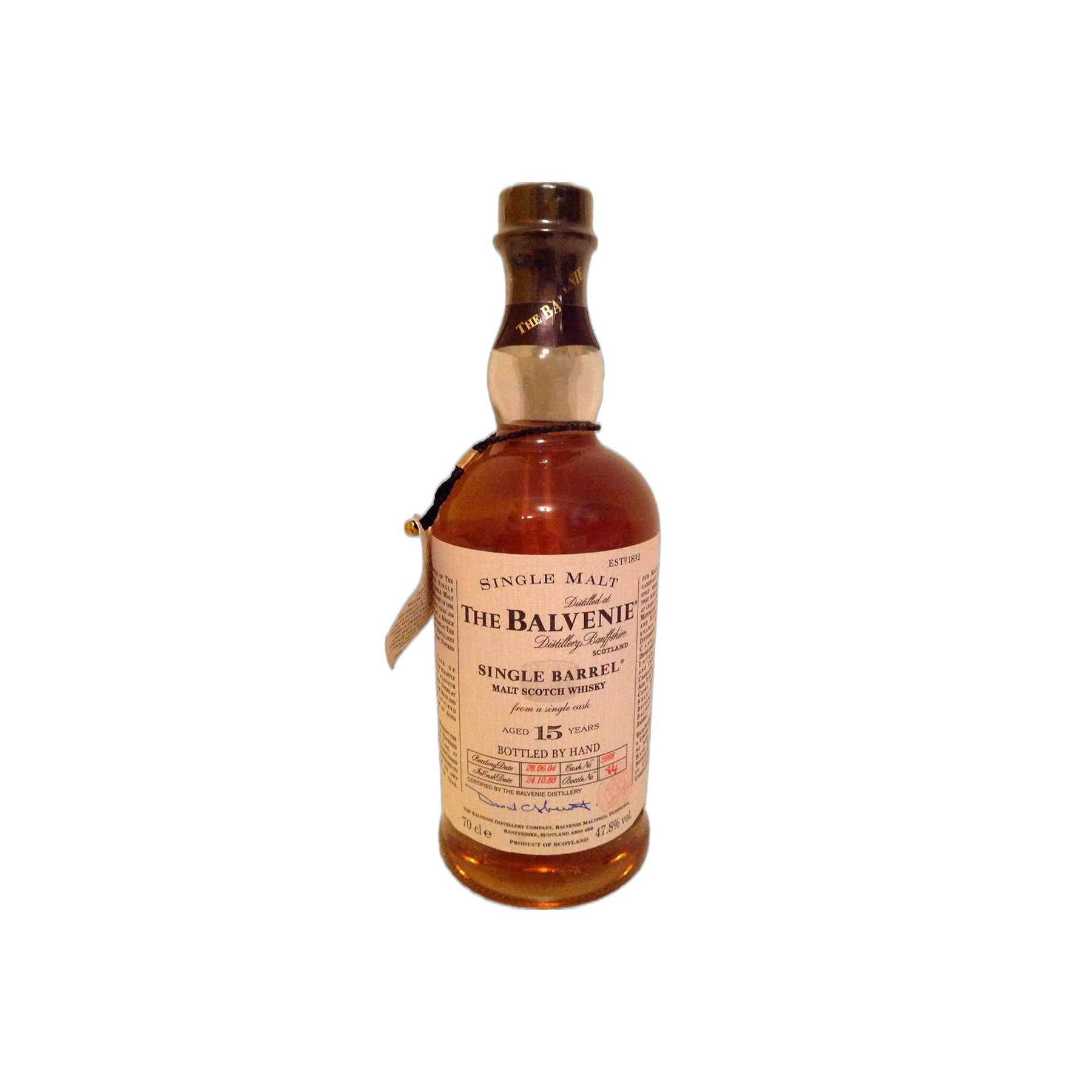 The Balvenie Single Cask 1988 15 Years Single Malt Whisky