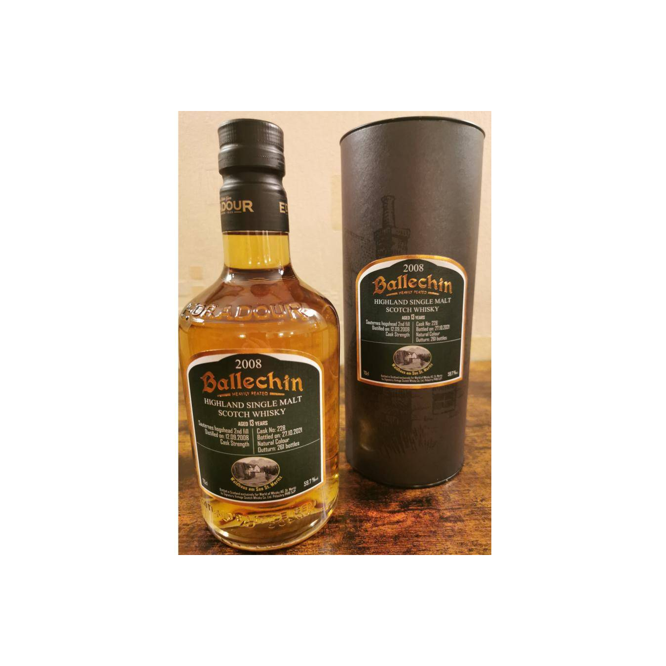 Ballechin 2008 13 Years Single Malt Whisky 3