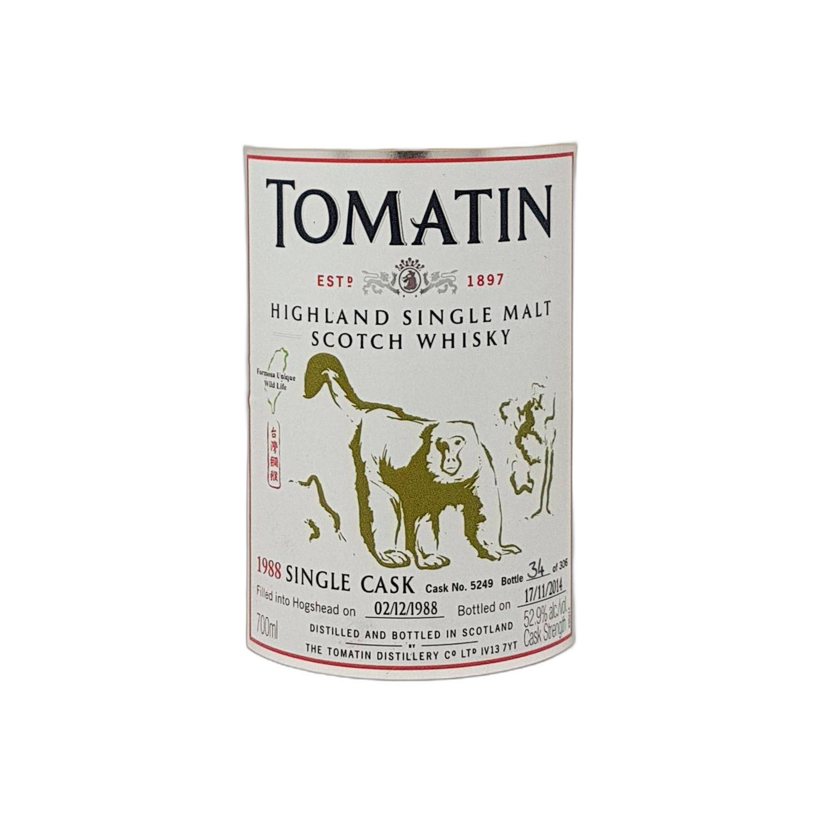 Tomatin 1988 25 Years Single Malt Whisky 2