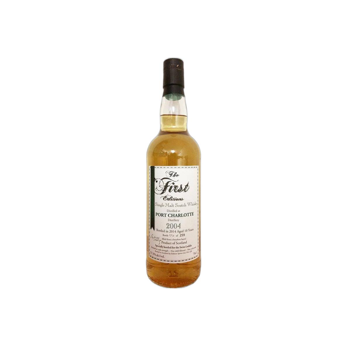Bruichladdich The First Editions 2004 10 Years Single Malt Whisky