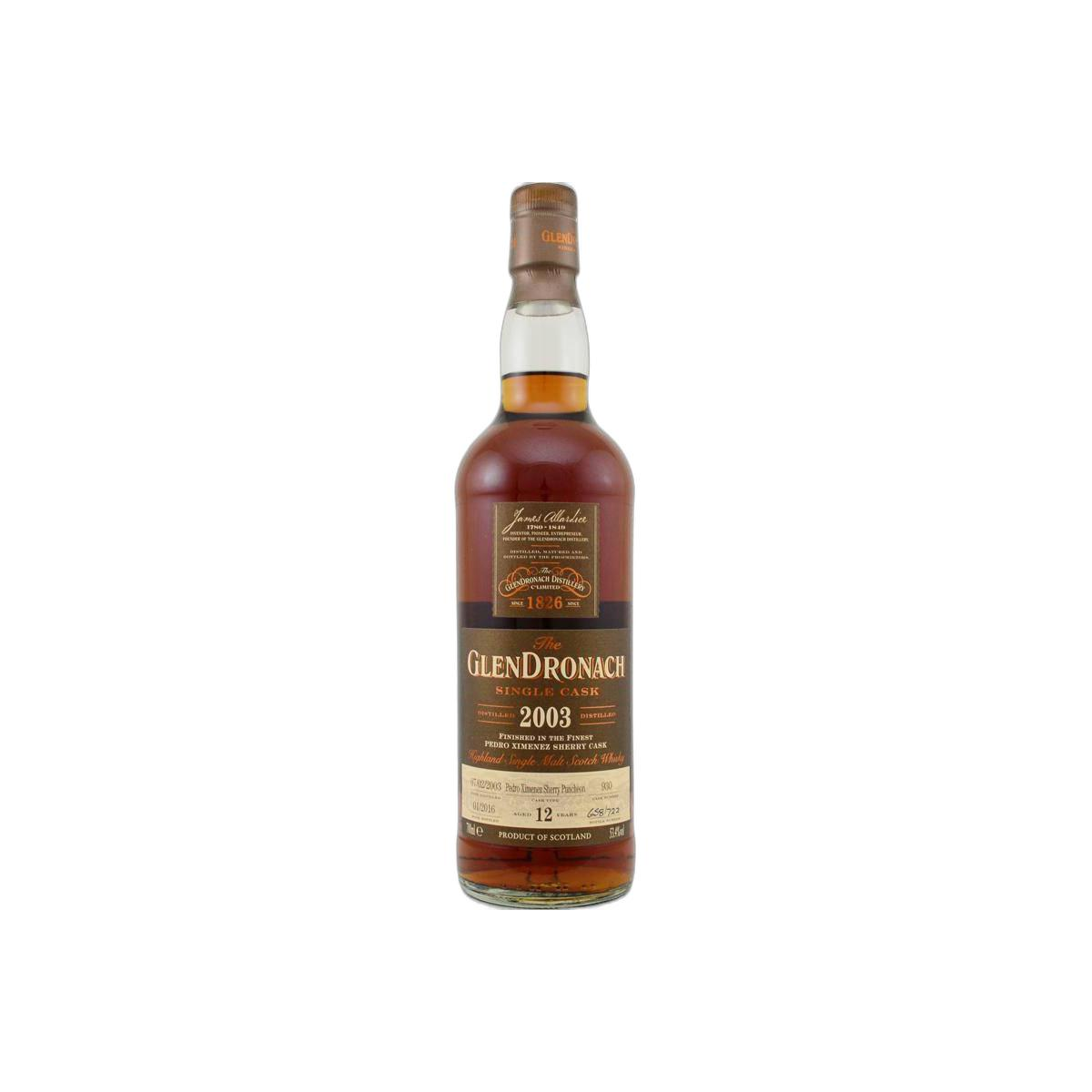 GlenDronach 2003 12 Years Single Malt Whisky