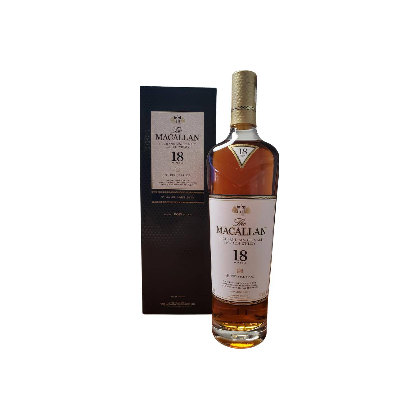 The Macallan Sherry Cask 18 Years Single Malt Whisky 3