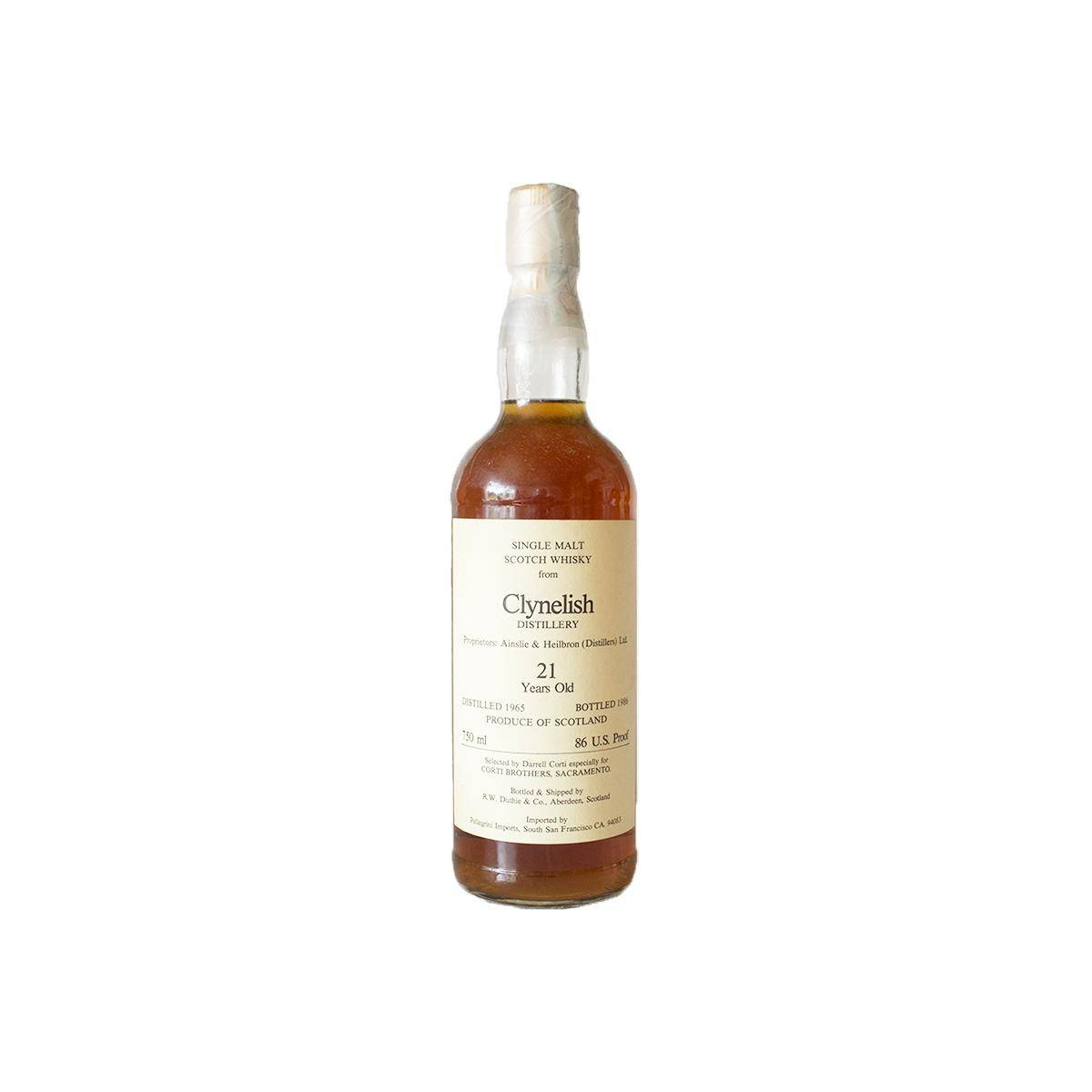 Clynelish 1965 21 Years Single Malt Whisky