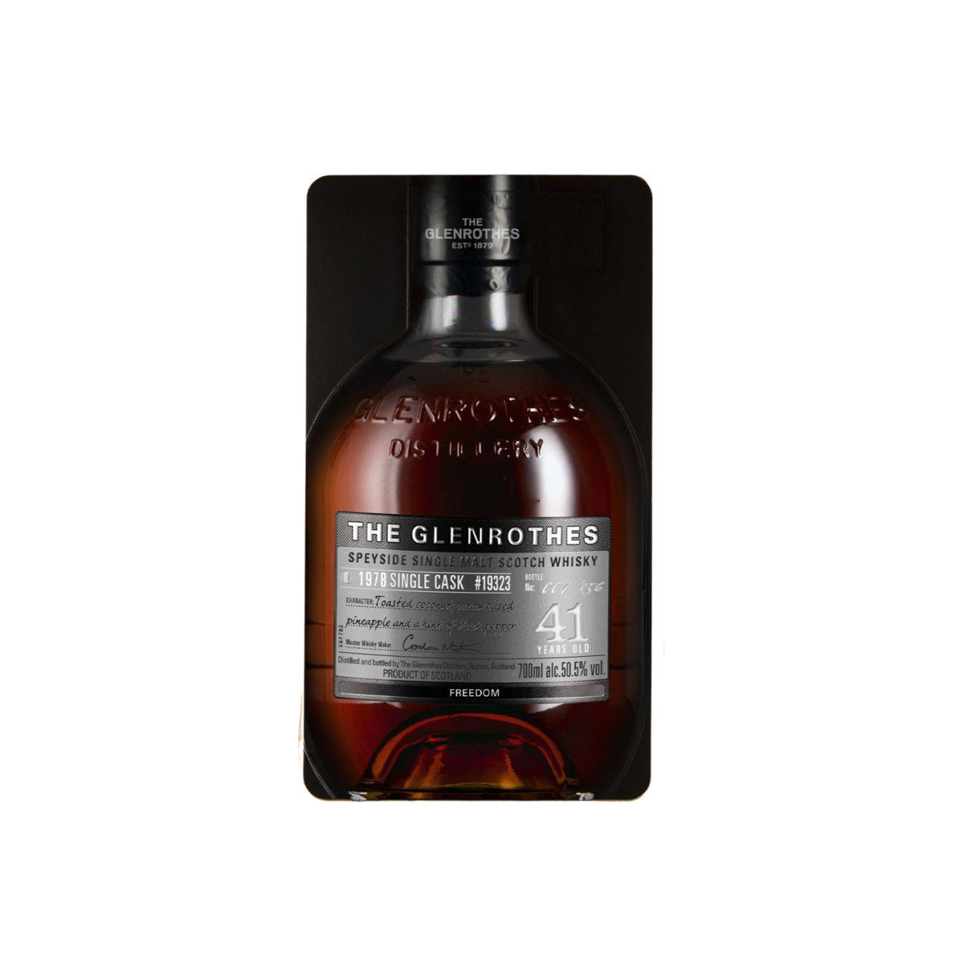 The Glenrothes Single Cask 1978 41 Years Single Malt Whisky