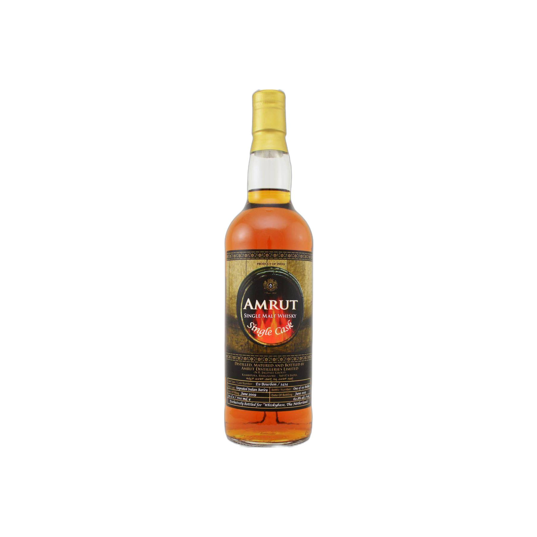 Amrut Single Cask 2009 6 Years Single Malt Whisky