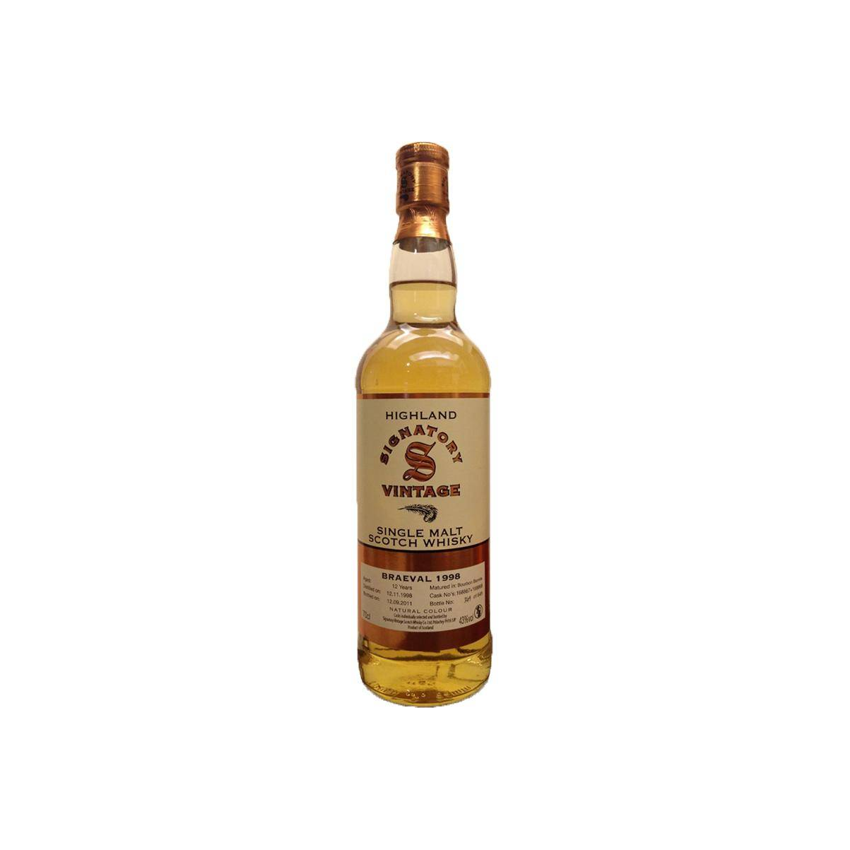 Braeval Vintage Collection 1998 12 Years Single Malt Whisky