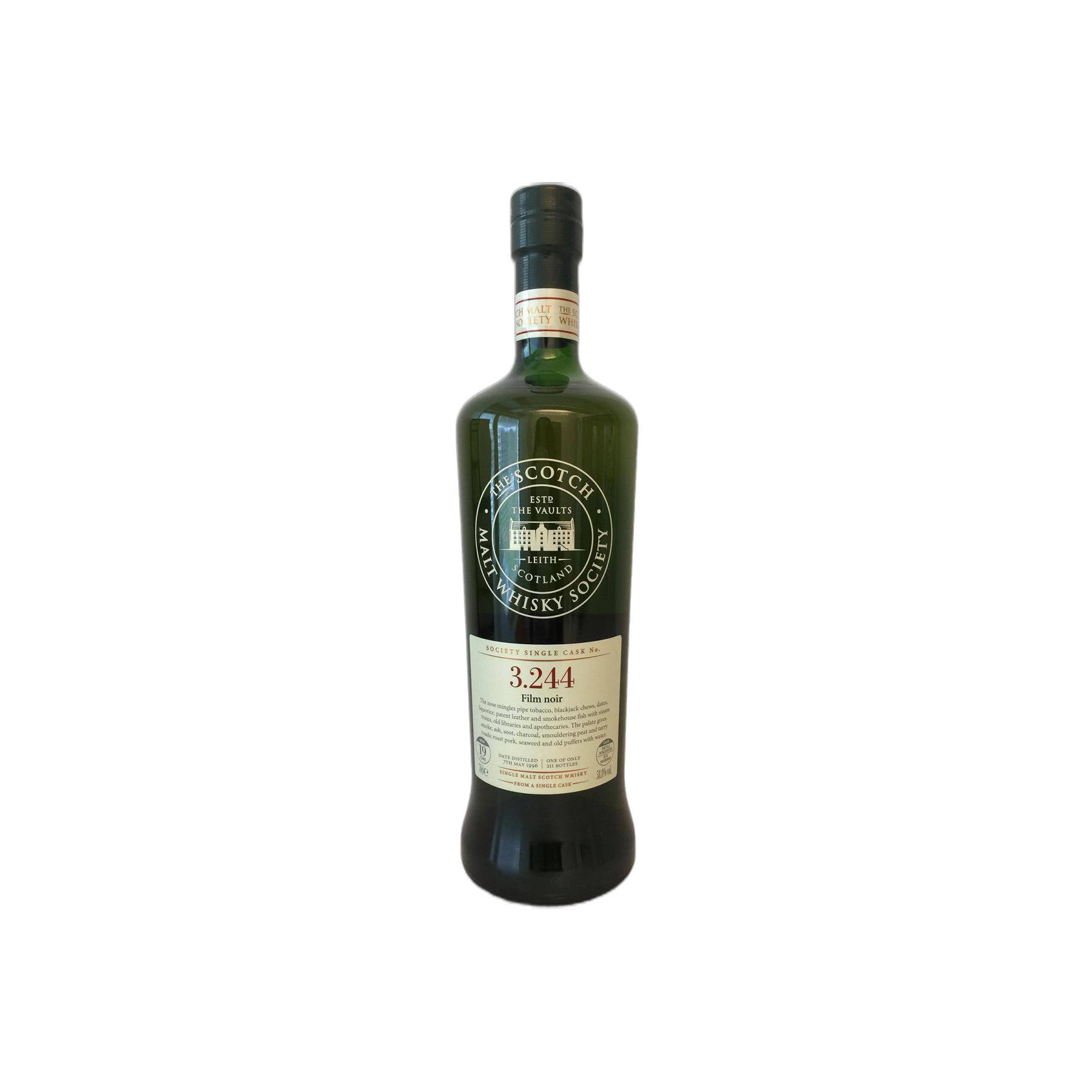 The Scotch Malt Whisky Society 1996 19 Years Single Malt Whisky