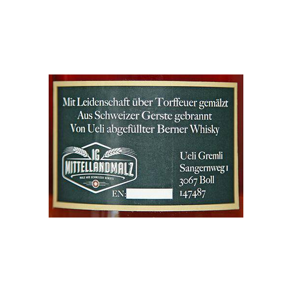Ueli's Whisky 07-year-old 2