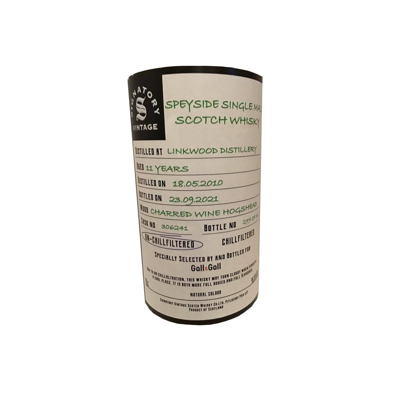 Linkwood 2010 11 Years Single Malt Whisky 2