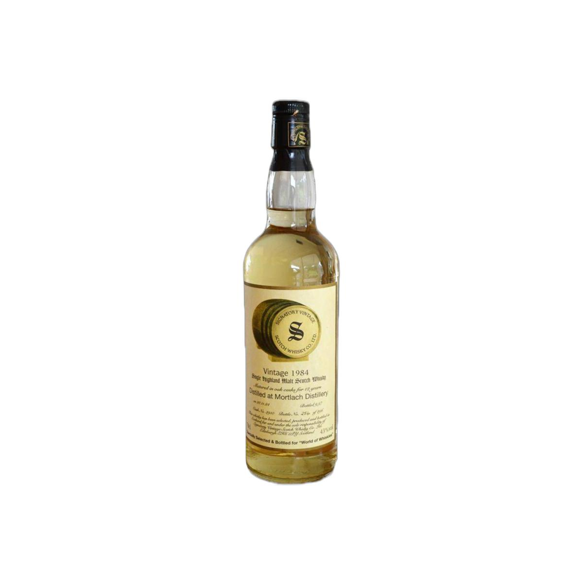 Mortlach Vintage Collection 1984 12 Years Single Malt Whisky