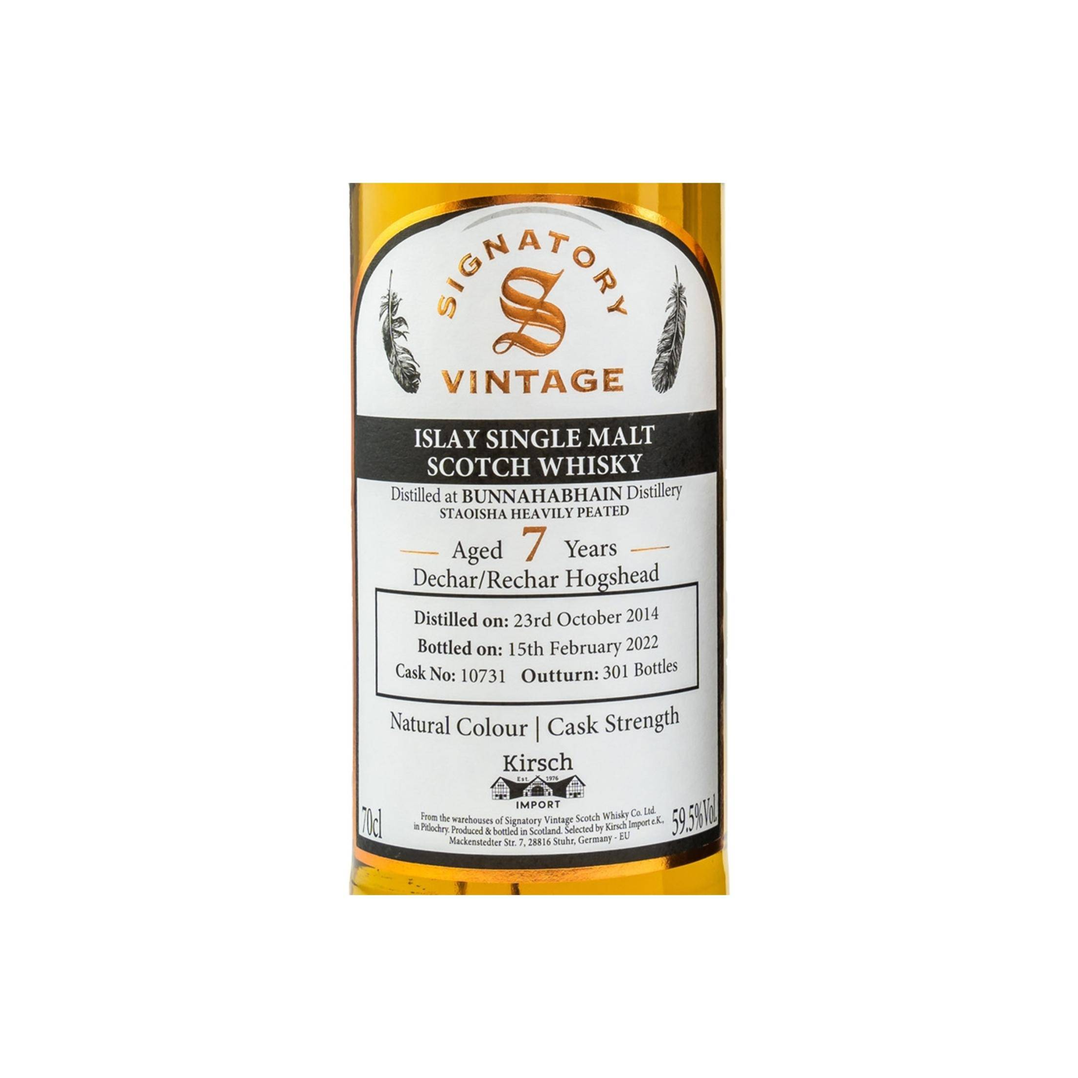 Bunnahabhain 2014 7 Years Single Malt Whisky 2