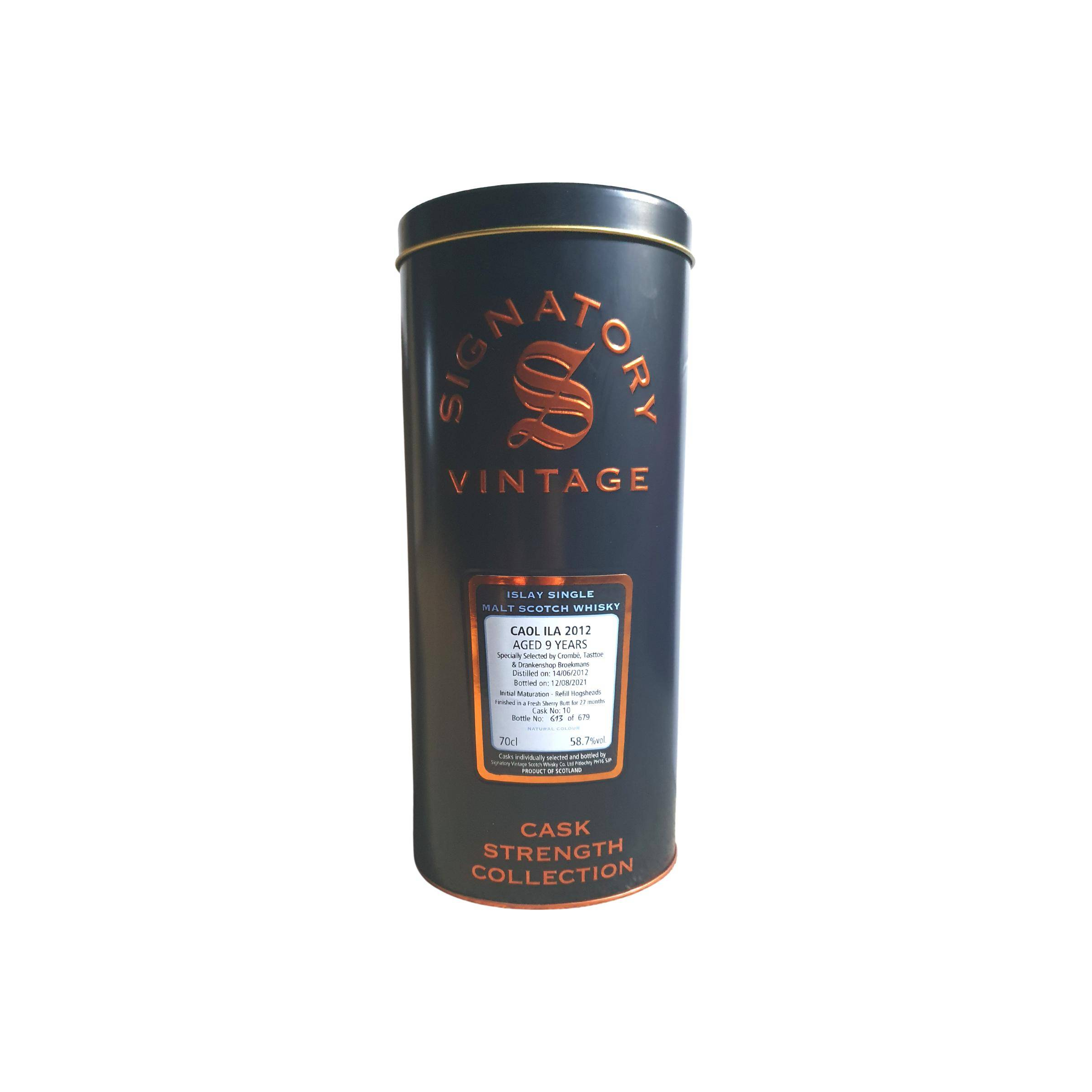 Caol Ila Cask Strength Collection 2012 9 Years Single Malt Whisky 2