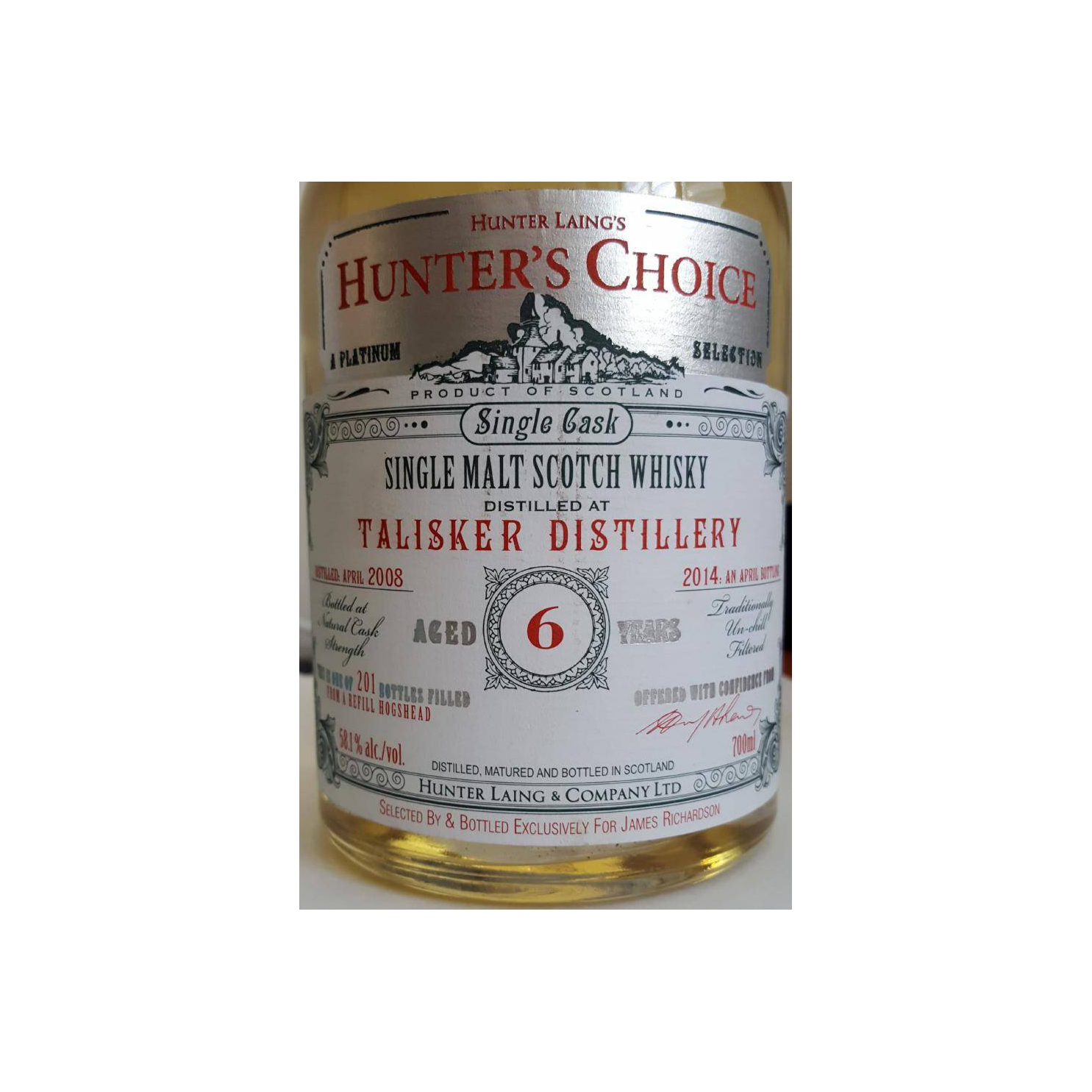 Talisker 2008 6 Years Single Malt Whisky 2