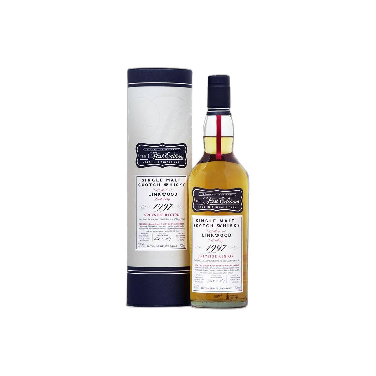 Linkwood The First Editions 1997 18 Years Single Malt Whisky 3