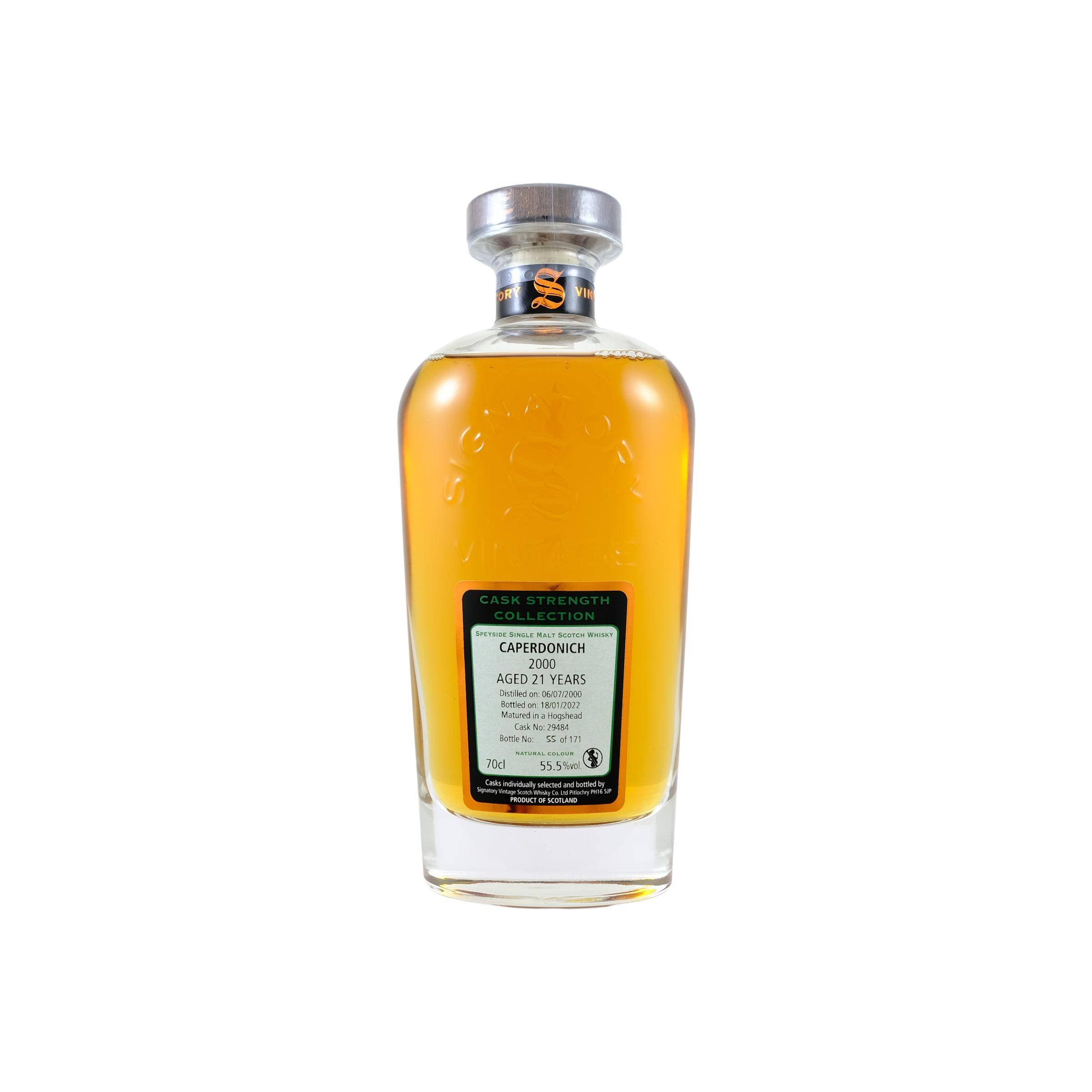 Caperdonich Cask Strength Collection 2000 21 Years Single Malt Whisky