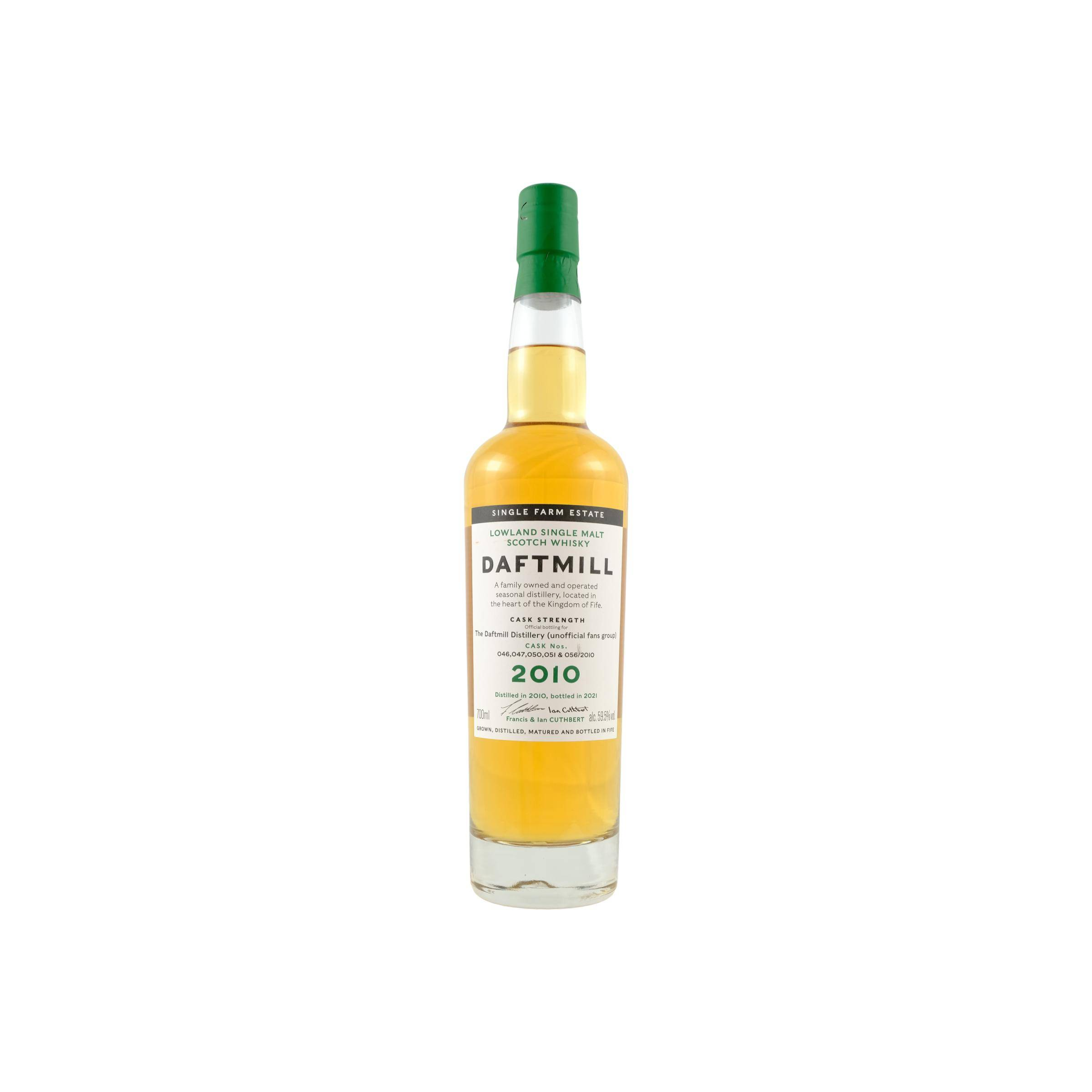 Daftmill Cask Strength Collection 2010 11 Years Single Malt Whisky