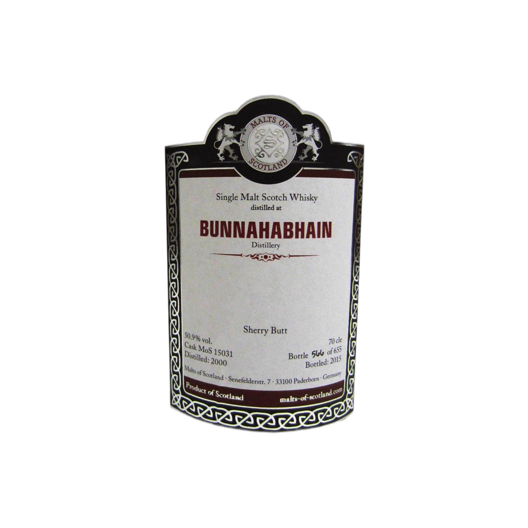 Bunnahabhain 2000 15 Years Single Malt Whisky 2