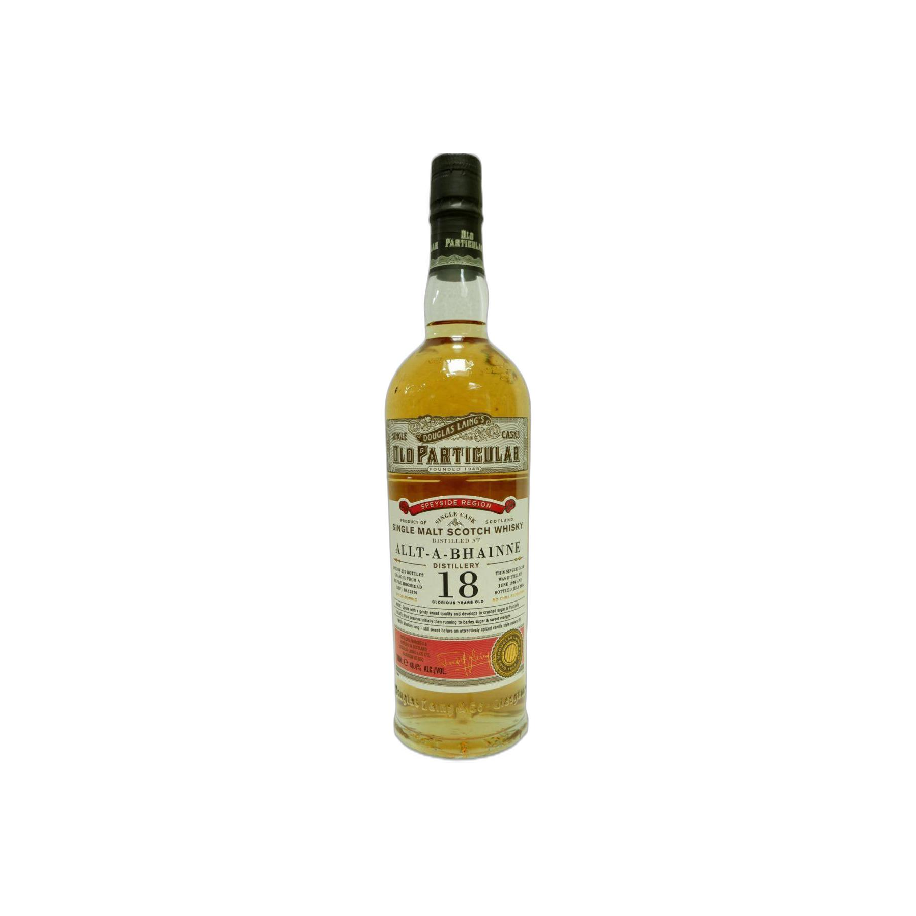 Allt-A-Bhainne Old Particular 1996 18 Years Single Malt Whisky 2