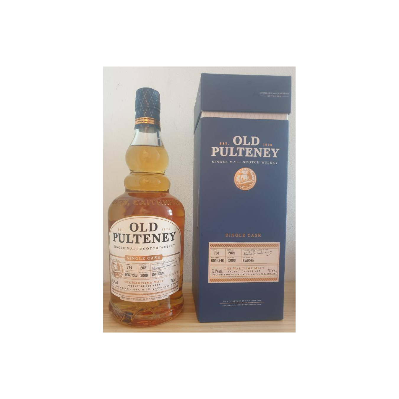 Old Pulteney Single Cask 2006 15 Years Single Malt Whisky 2
