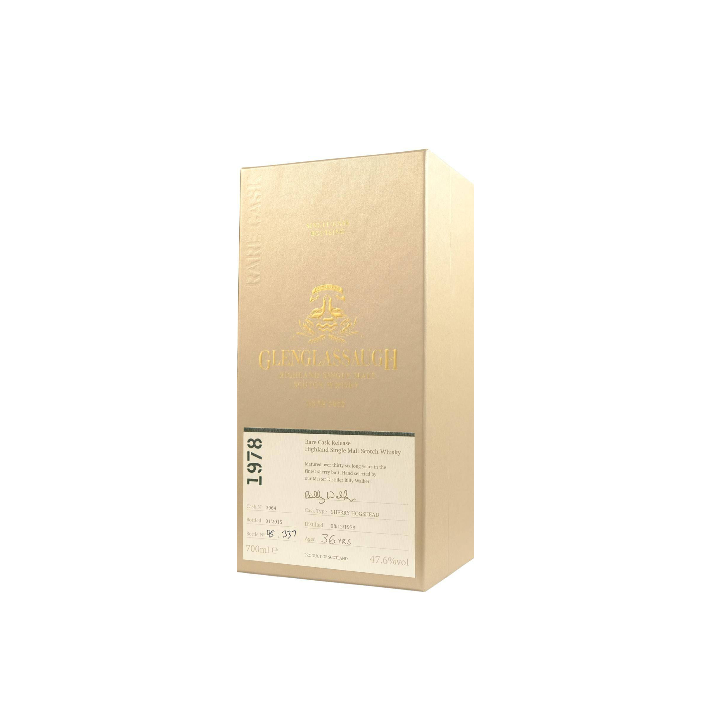 Glenglassaugh 1978 36 Years Single Malt Whisky 3