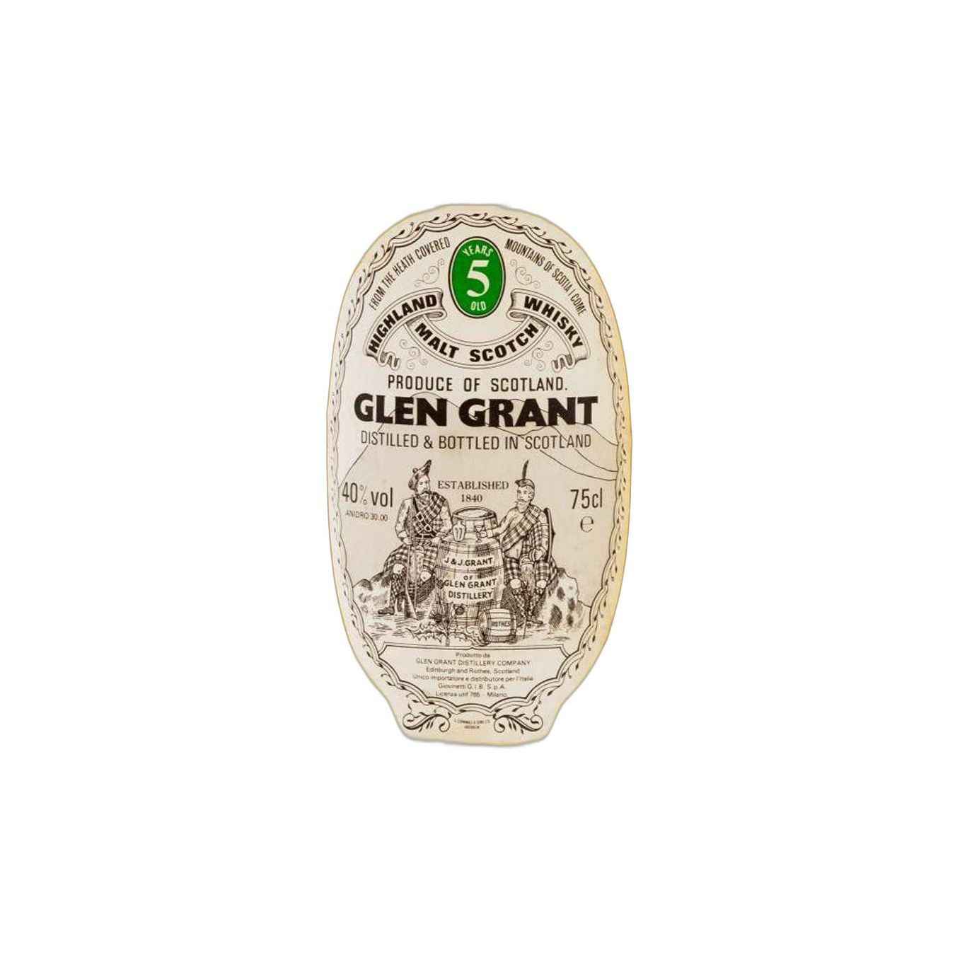 Glen Grant 1976 5 Years Single Malt Whisky 2
