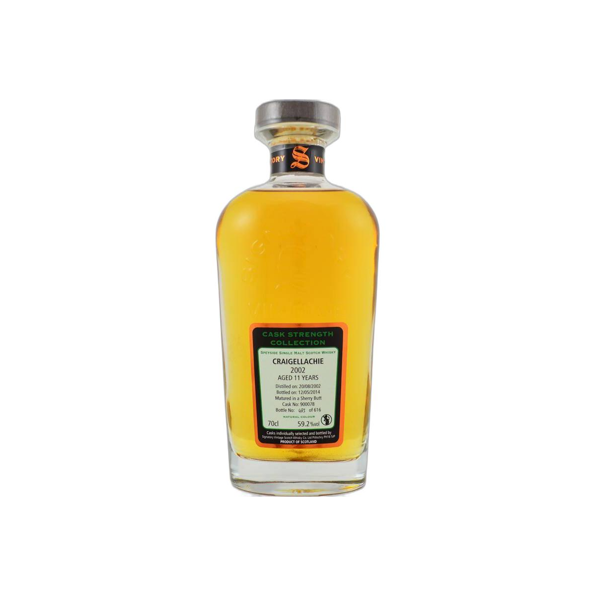Craigellachie Cask Strength Collection 2002 11 Years Single Malt Whisky