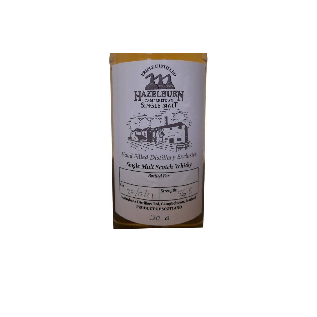 Hazelburn Single Malt Whisky 2