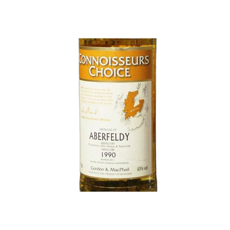 Aberfeldy Connoisseurs Choice 1990 20 Years Single Malt Whisky