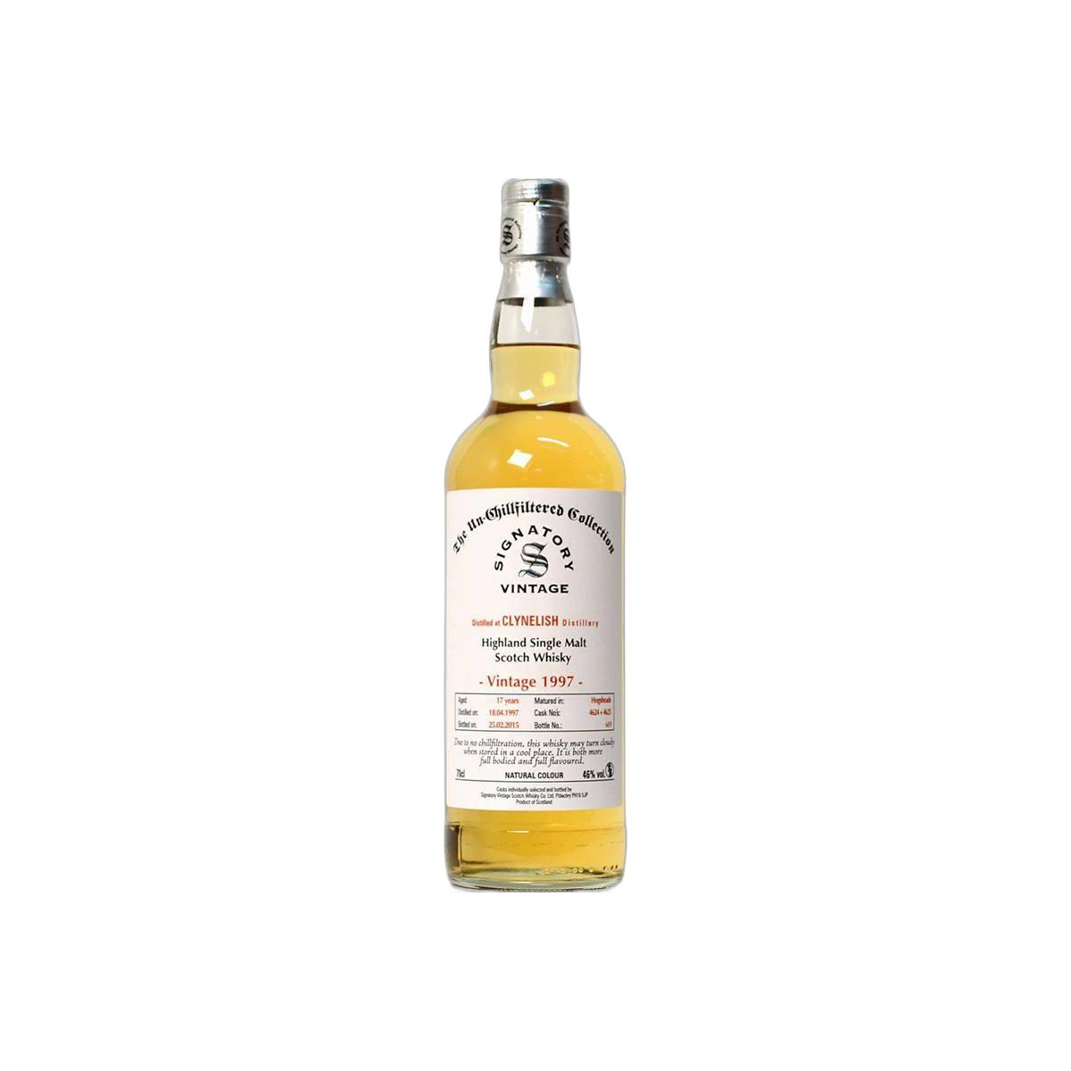 Clynelish The Un-Chillfiltered Collection 1997 17 Years Single Malt Whisky