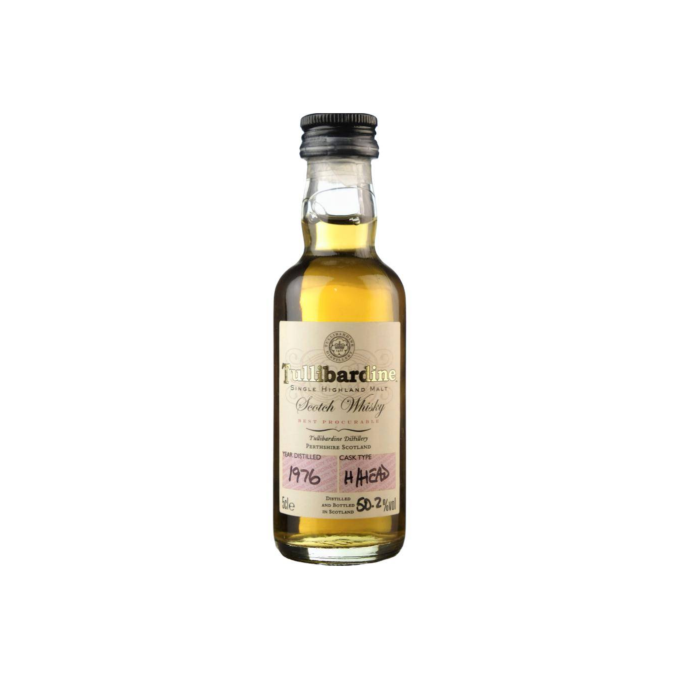 Tullibardine Miniature 1976 Single Malt Whisky 2