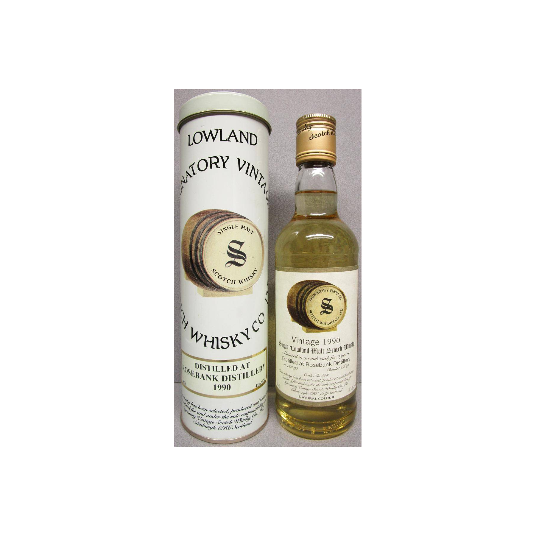 Rosebank Vintage Collection 1990 9 Years Single Malt Whisky 2