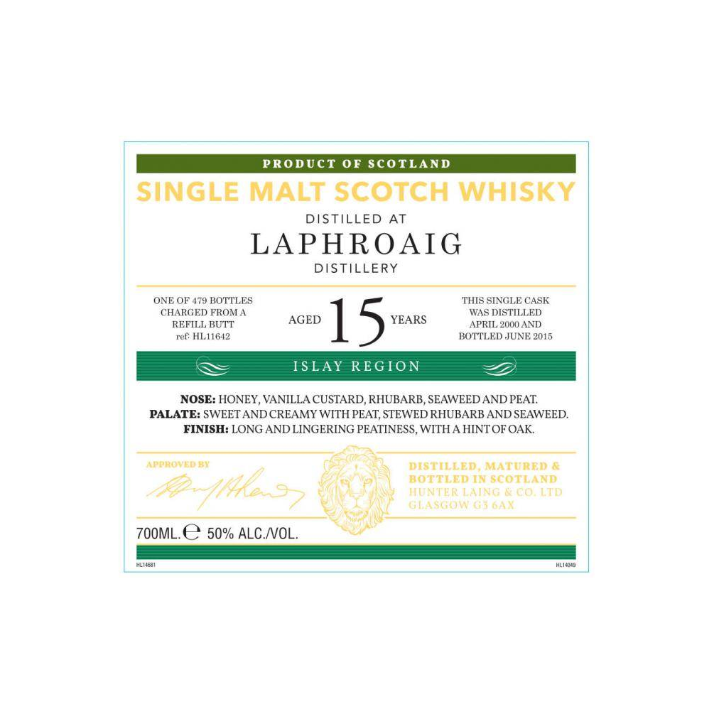 Laphroaig Old Malt Cask 2000 15 Years Single Malt Whisky 2