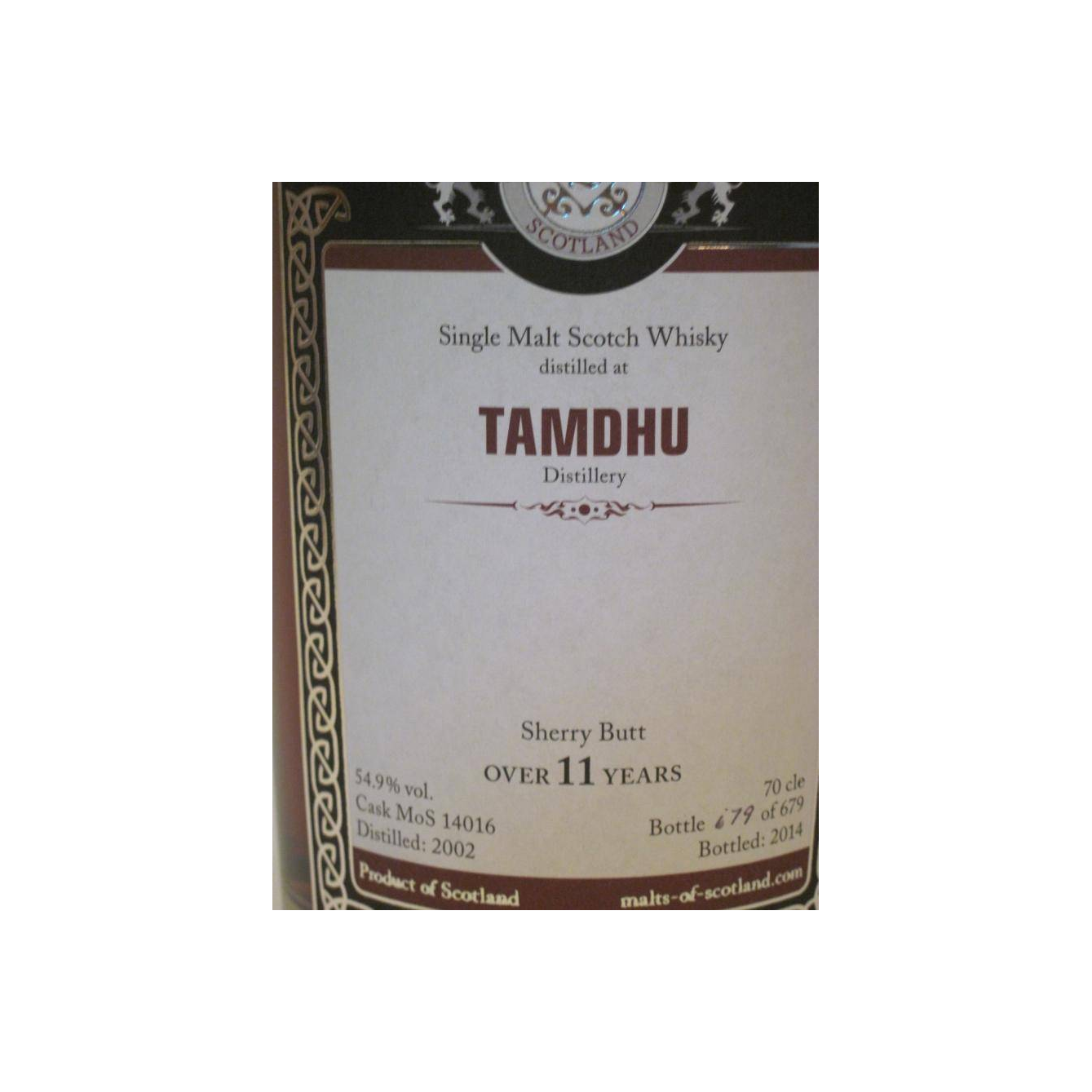 Tamdhu 2002 11 Years Single Malt Whisky 2