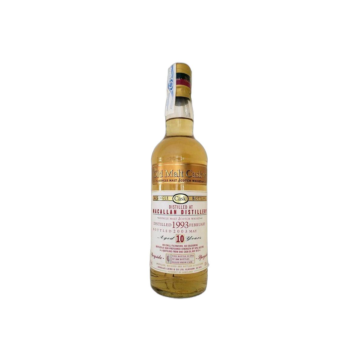 The Macallan Old Malt Cask 1993 10 Years Single Malt Whisky