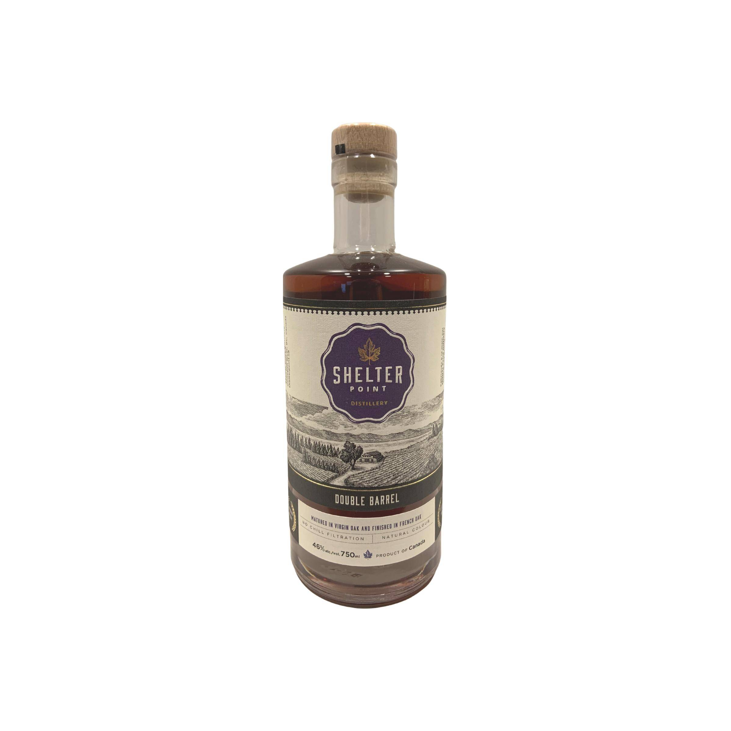 Shelter Point Double Barreled Single Malt Whisky