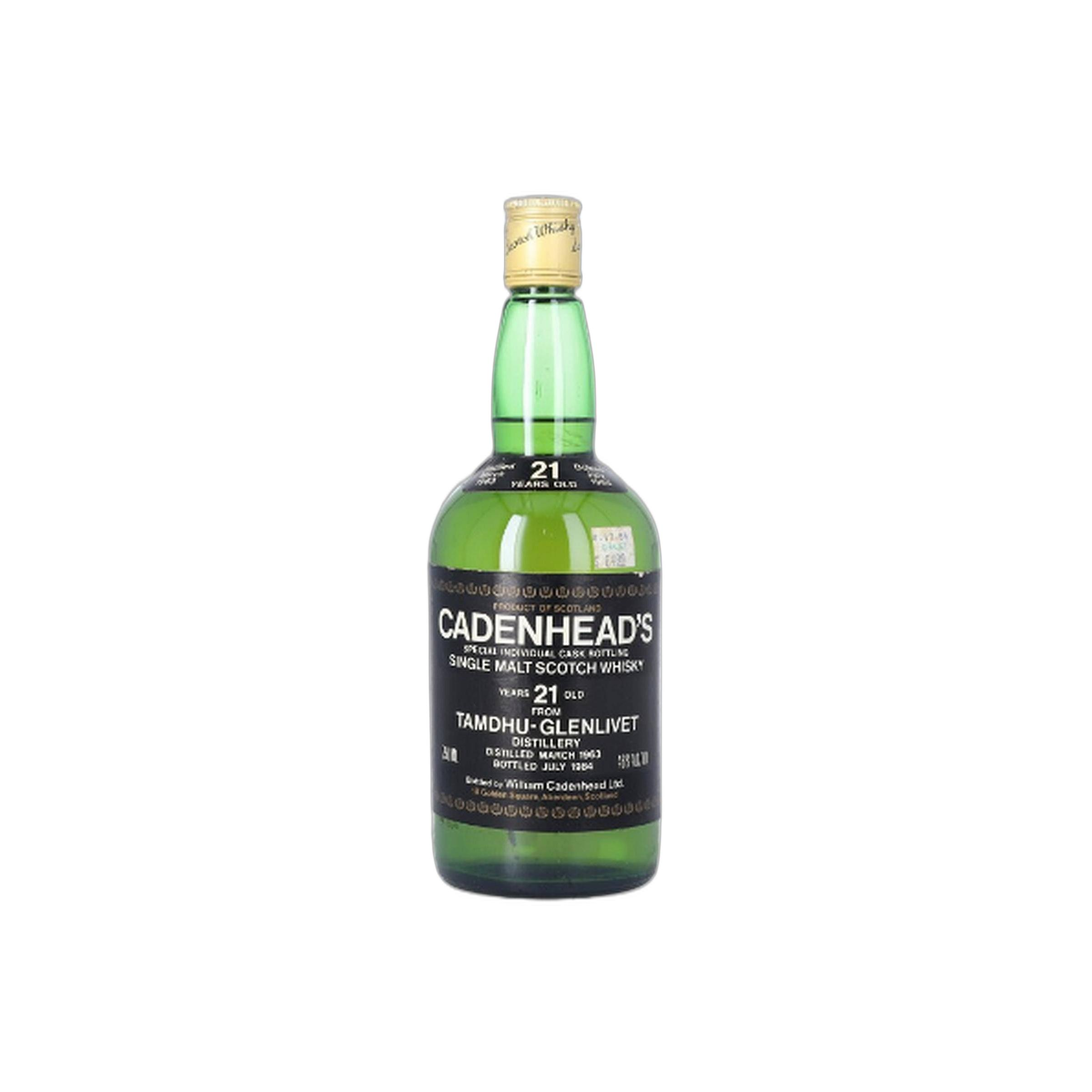 Tamdhu 1963 21 Years Single Malt Whisky