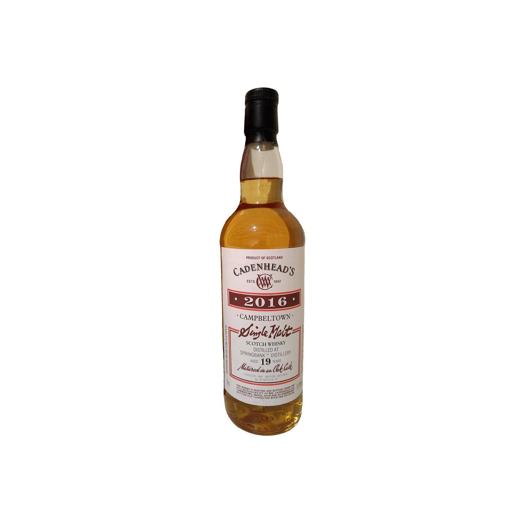 Springbank 1997 19 Years Single Malt Whisky