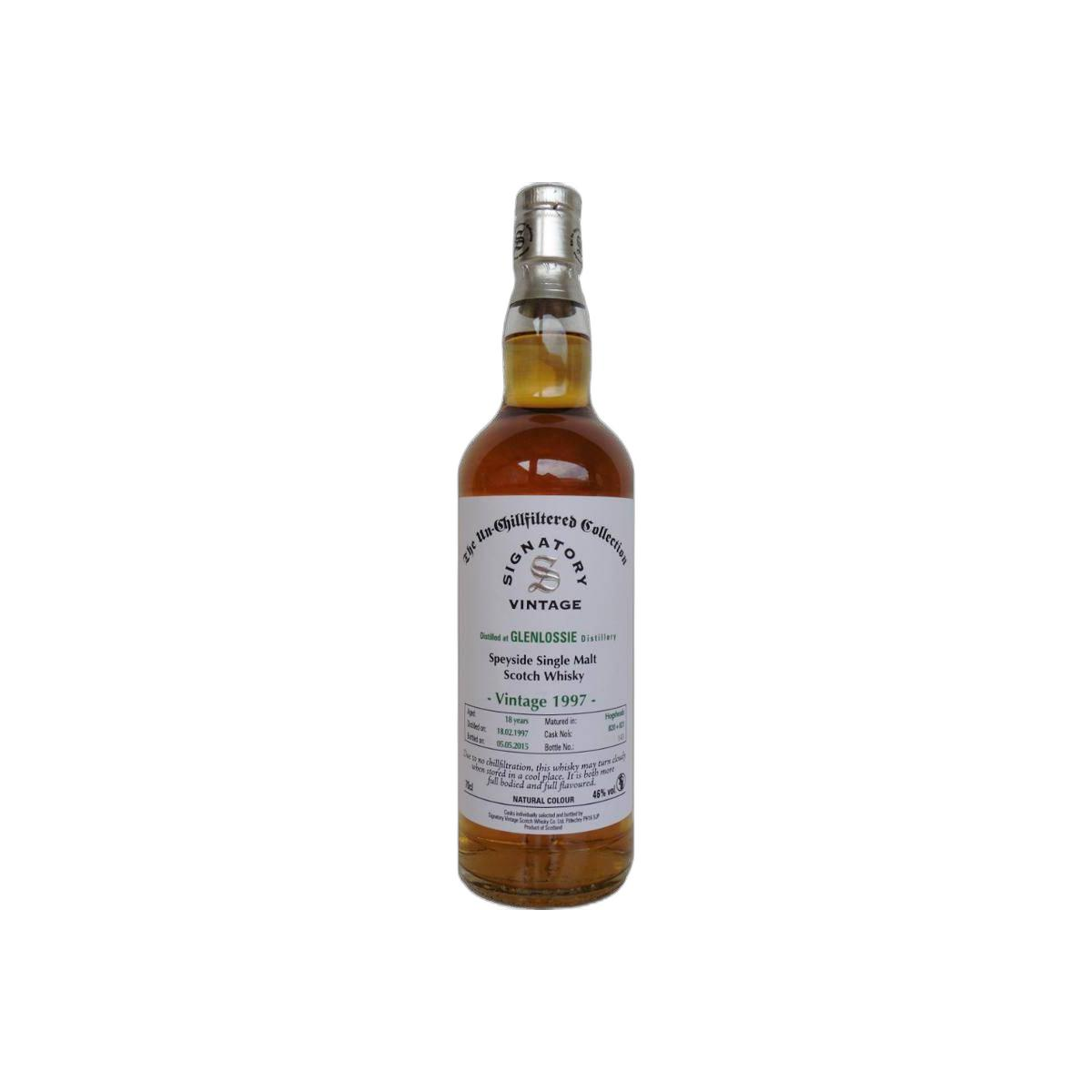 Glenlossie The Un-Chillfiltered Collection 1997 18 Years Single Malt Whisky