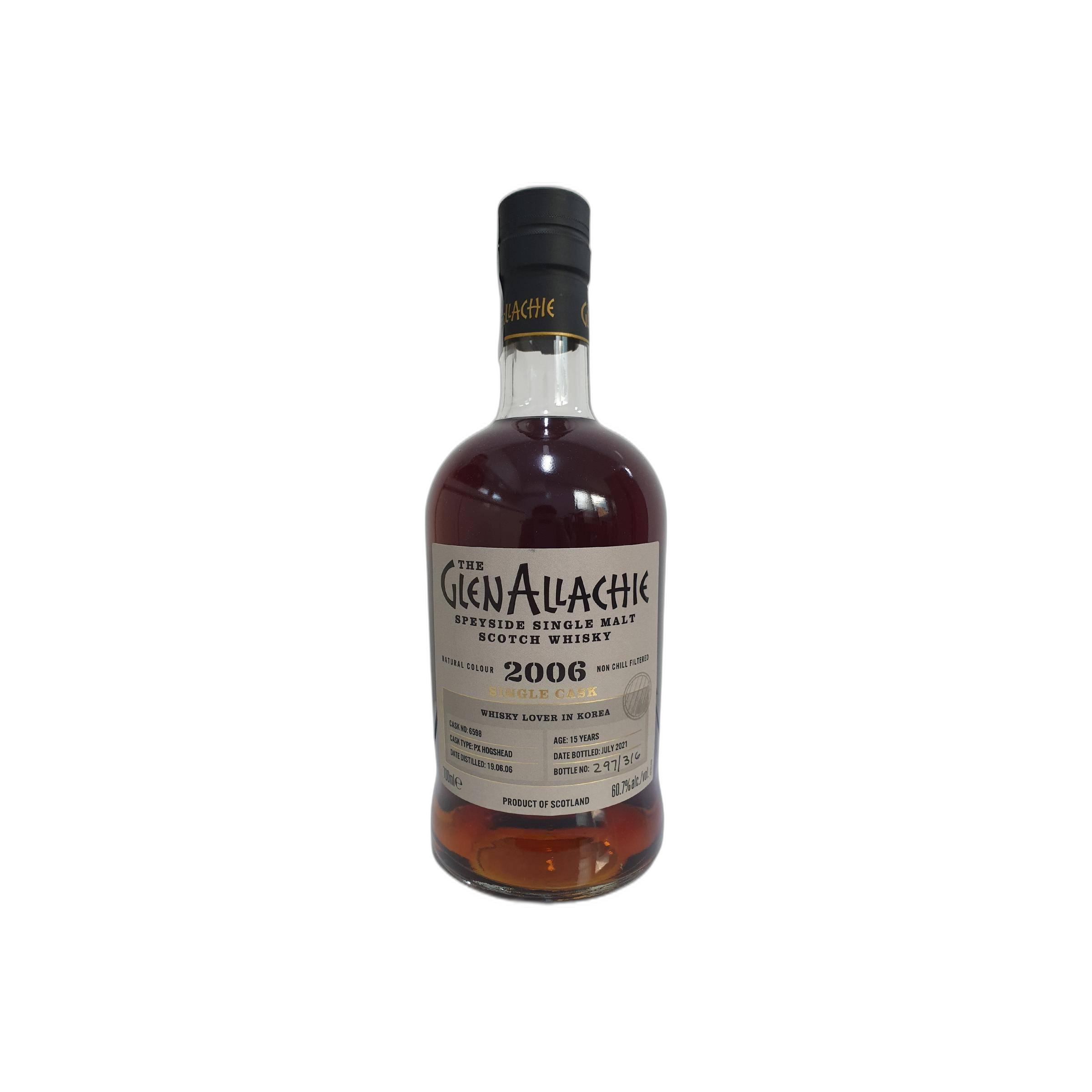 The GlenAllachie Single Cask 2006 15 Years Single Malt Whisky