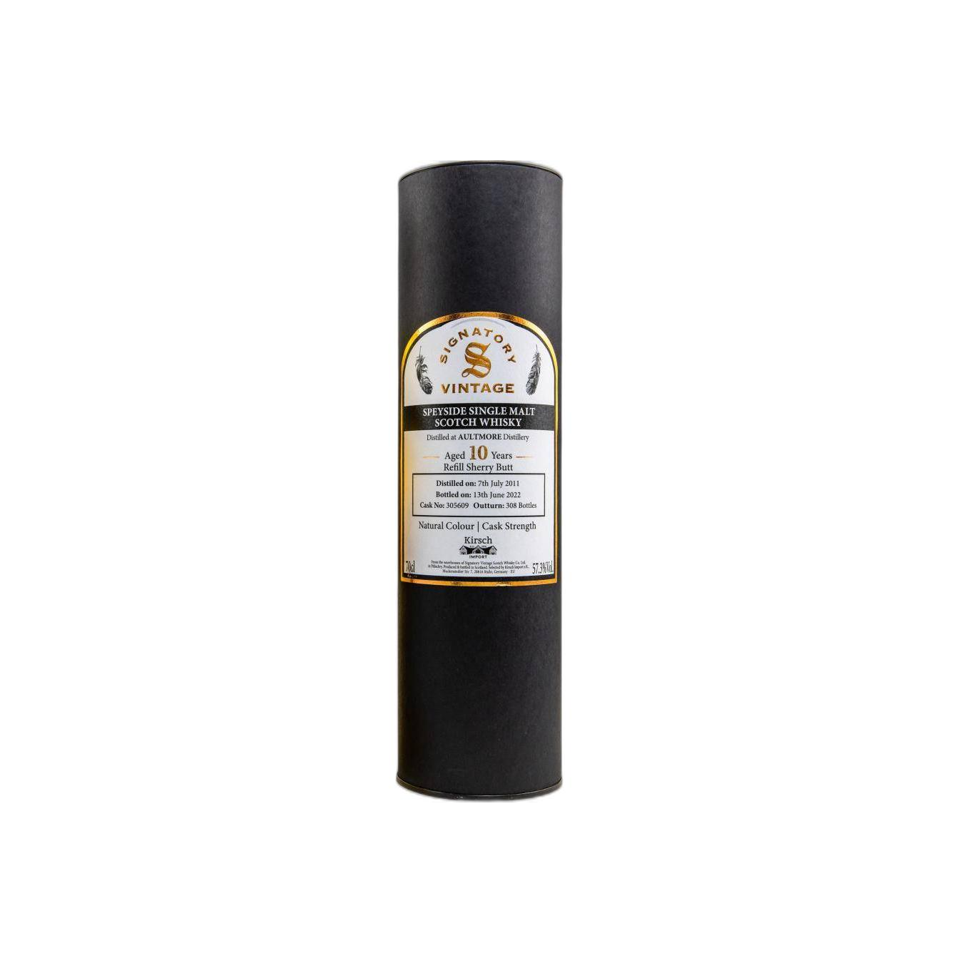 Aultmore 2011 10 Years Single Malt Whisky 3