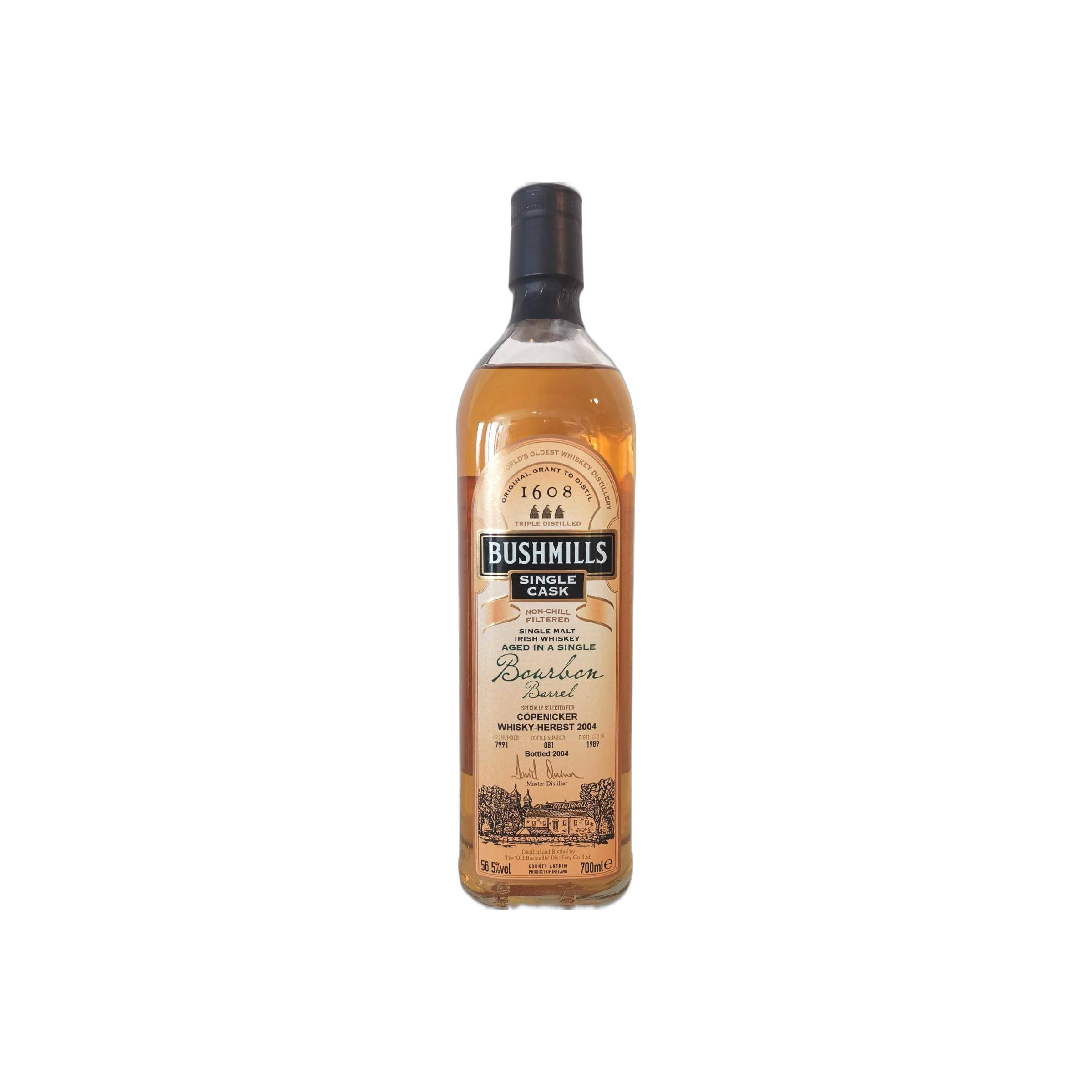 Bushmills Single Cask 1989 15 Years Single Malt Whisky